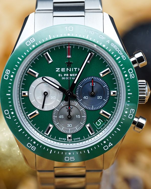 Zenith Chronomaster 03.3119.3600/56.M3100 Stainless steel Green