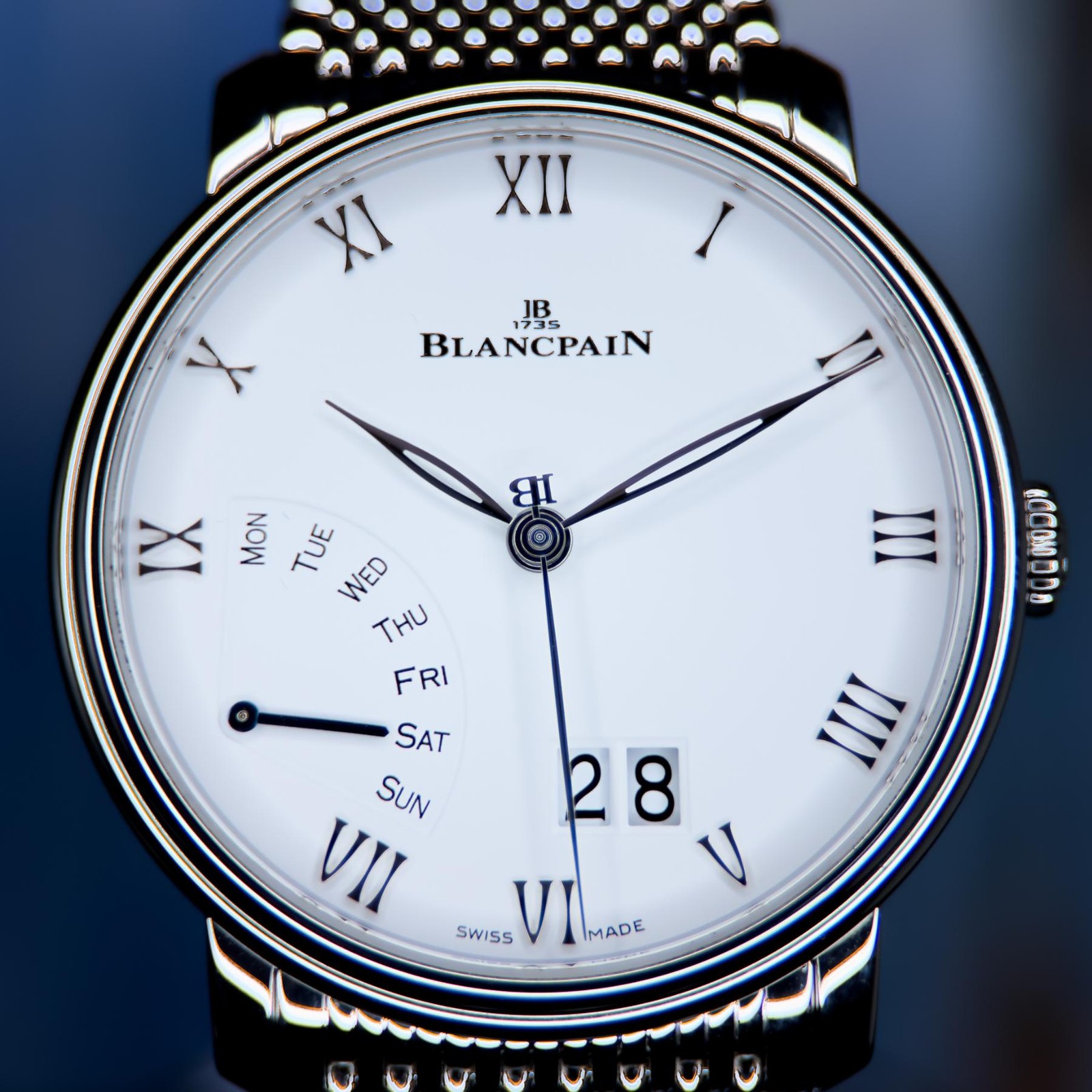 Blancpain Grande Date Jour Rétrograde 6668 1127 MMB Stainless