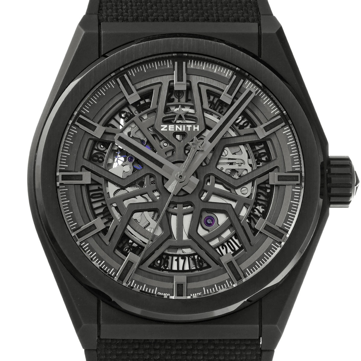 Zenith Defy 49.9000.670/77.R782 Ceramic and Titanium Skeletonized