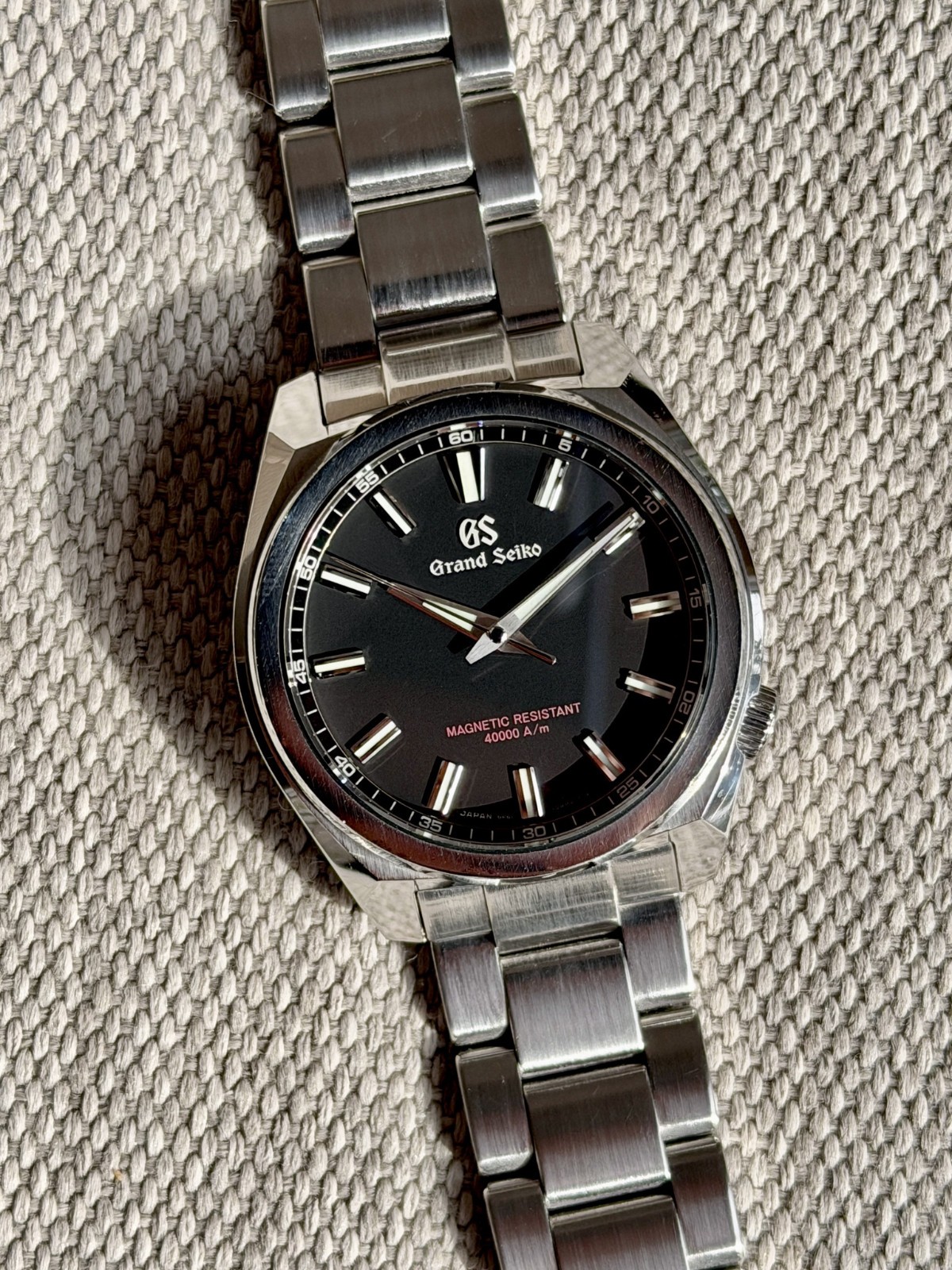 Grand Seiko Sport SBGX343 Stainless steel Black United States