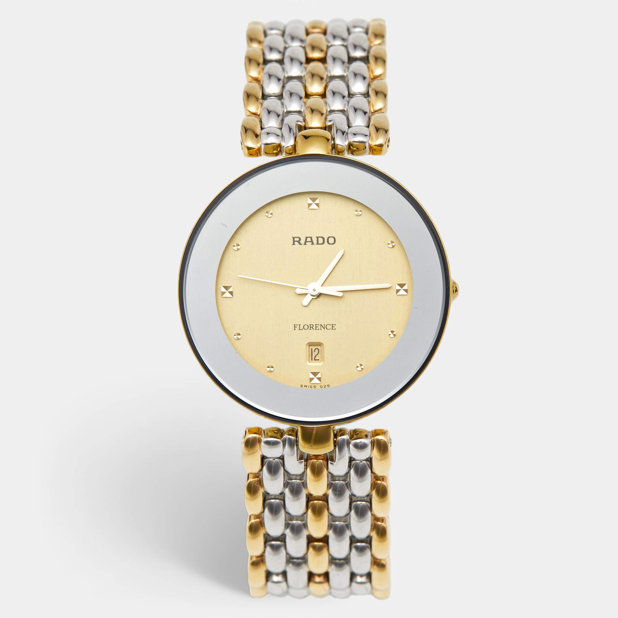 Rado Florence R48793253 Stainless steel and Gold-plated Champagne