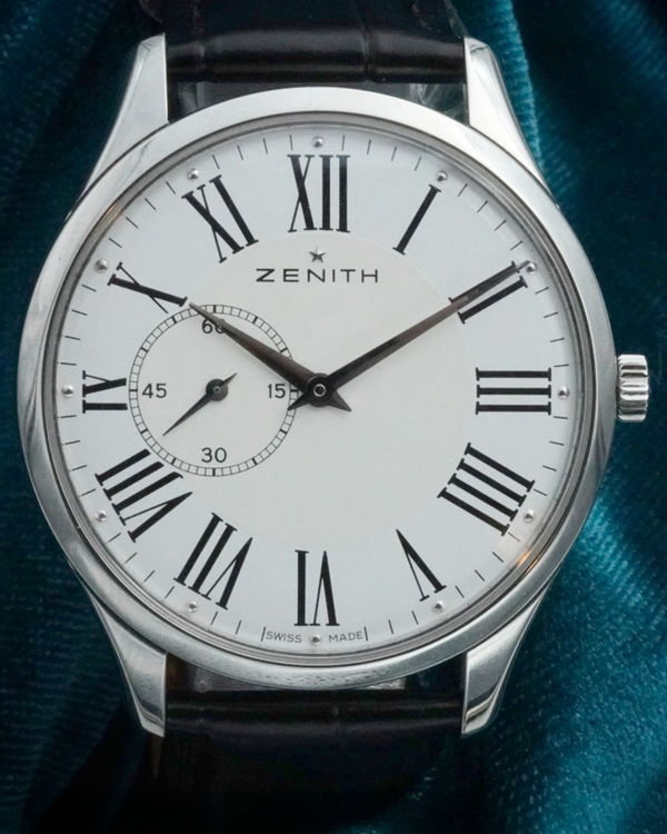 Zenith Elite 30.0015.682 Yellow gold Blue 2005 | Important Modern