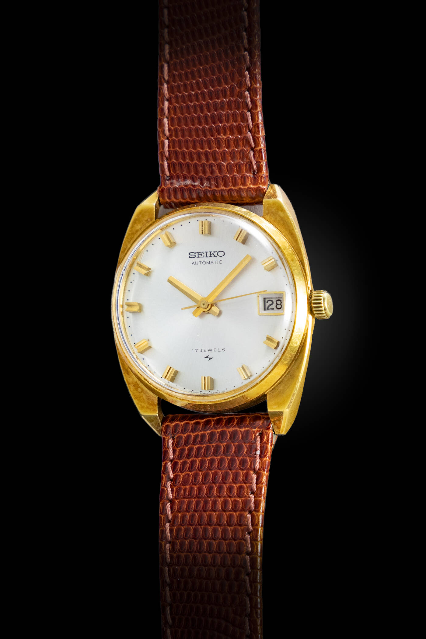 Seiko Lord Matic 5216-8020 Stainless steel Silver 1976 Hong Kong