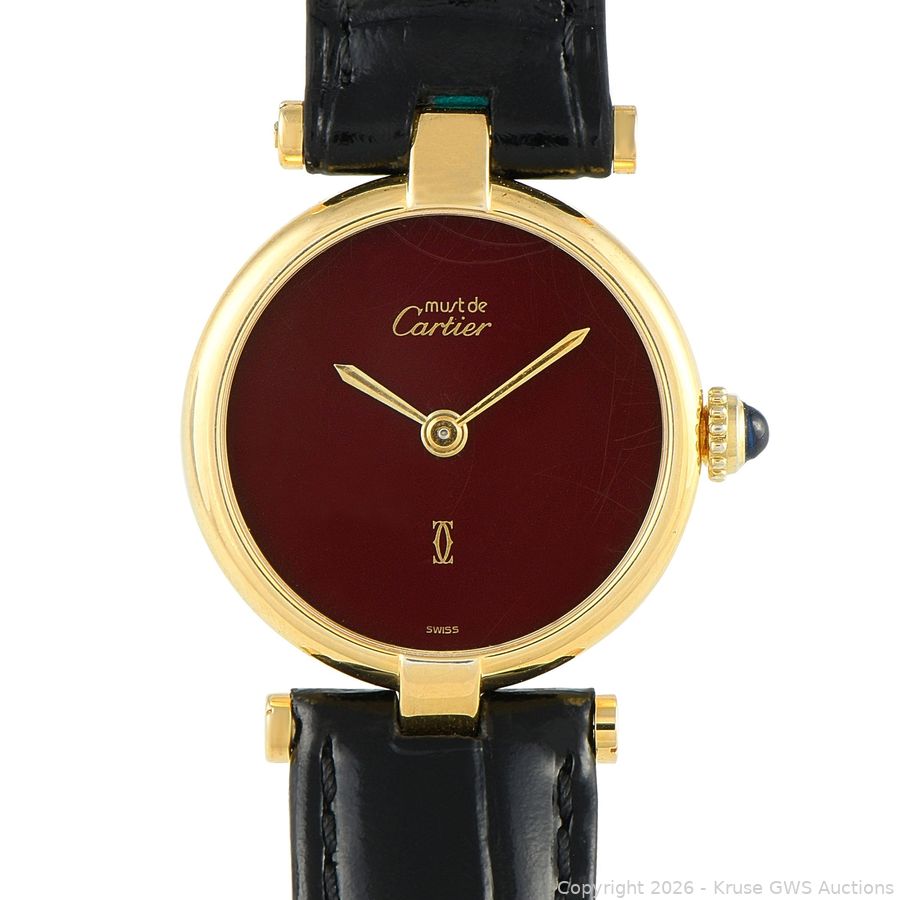 Cartier Must Vendôme 590004 Yellow gold White 1990 France