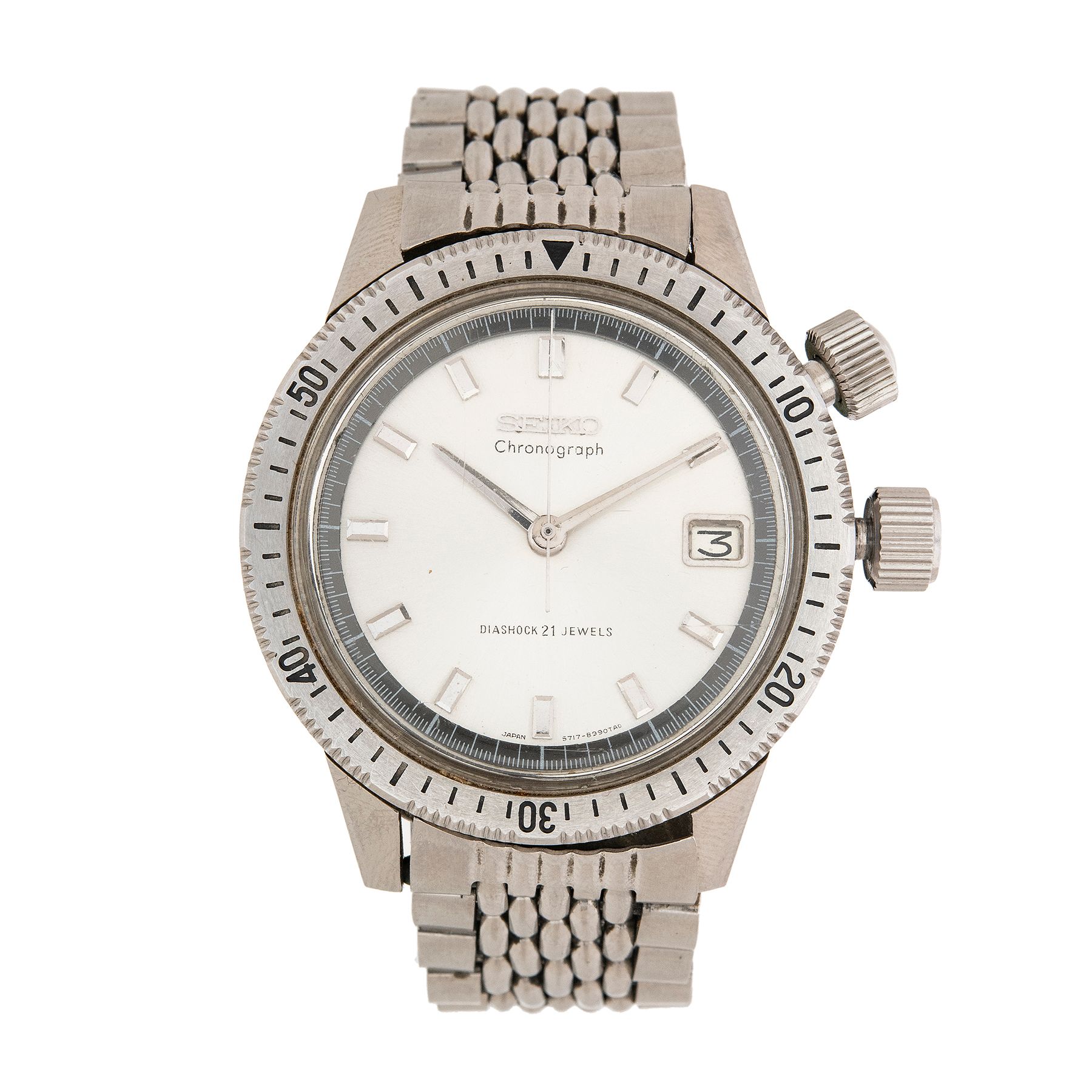 Seiko Kinetic 5M62-0BL0 Stainless steel Black Japan | Dealer