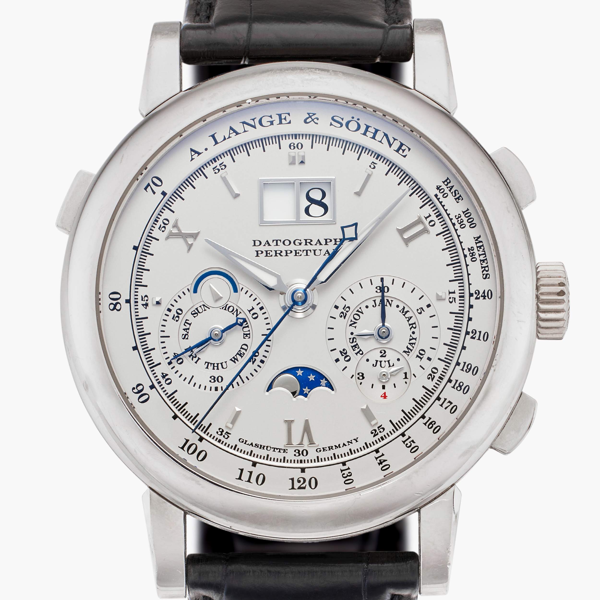 A. Lange & Söhne Datograph 403.032 Rose gold Silver Japan | Dealer