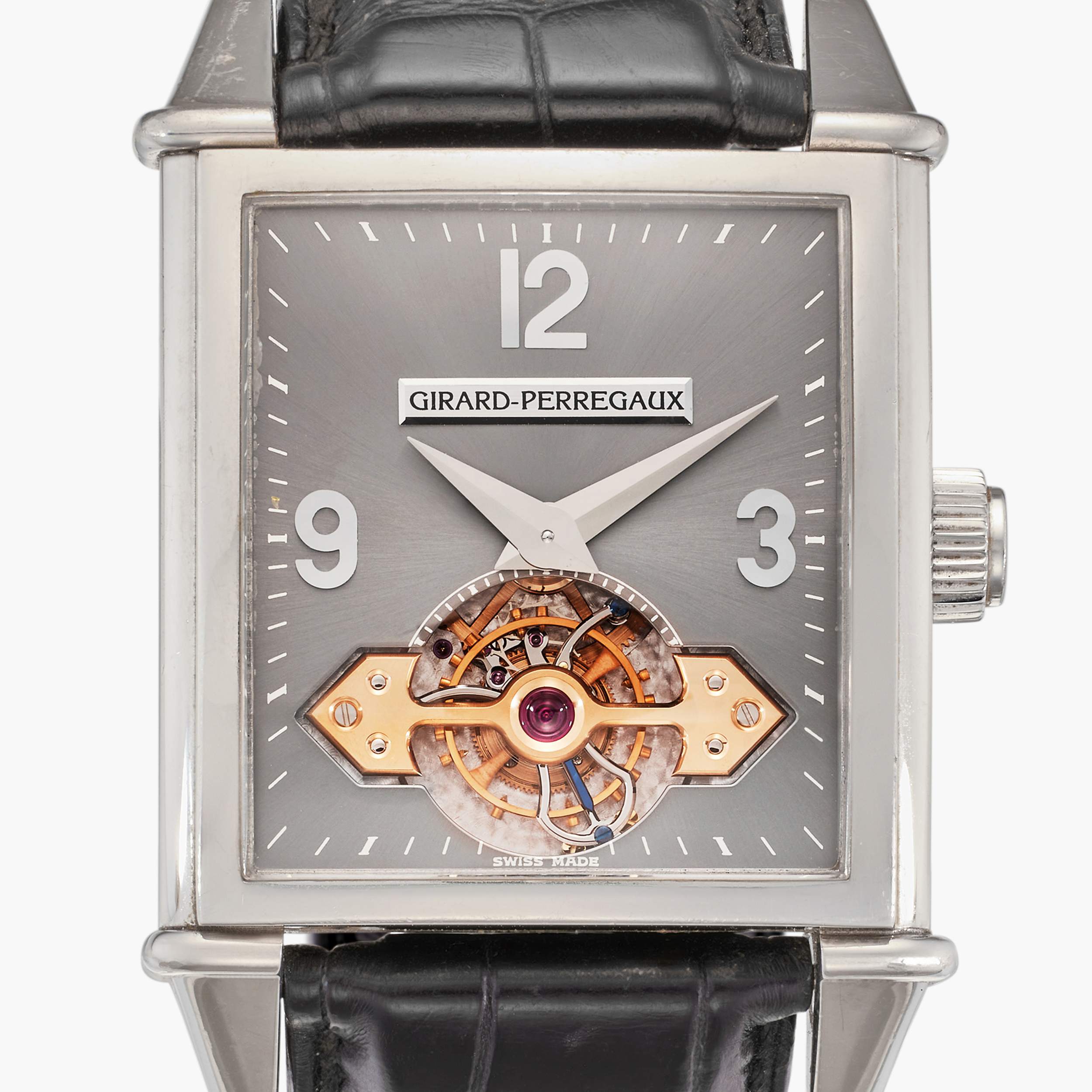 GrecoPhaseTone グレコGneco Phaserフェイザービンテージ Girard-Perregaux Vintage 1945 99720 Rose gold Black
