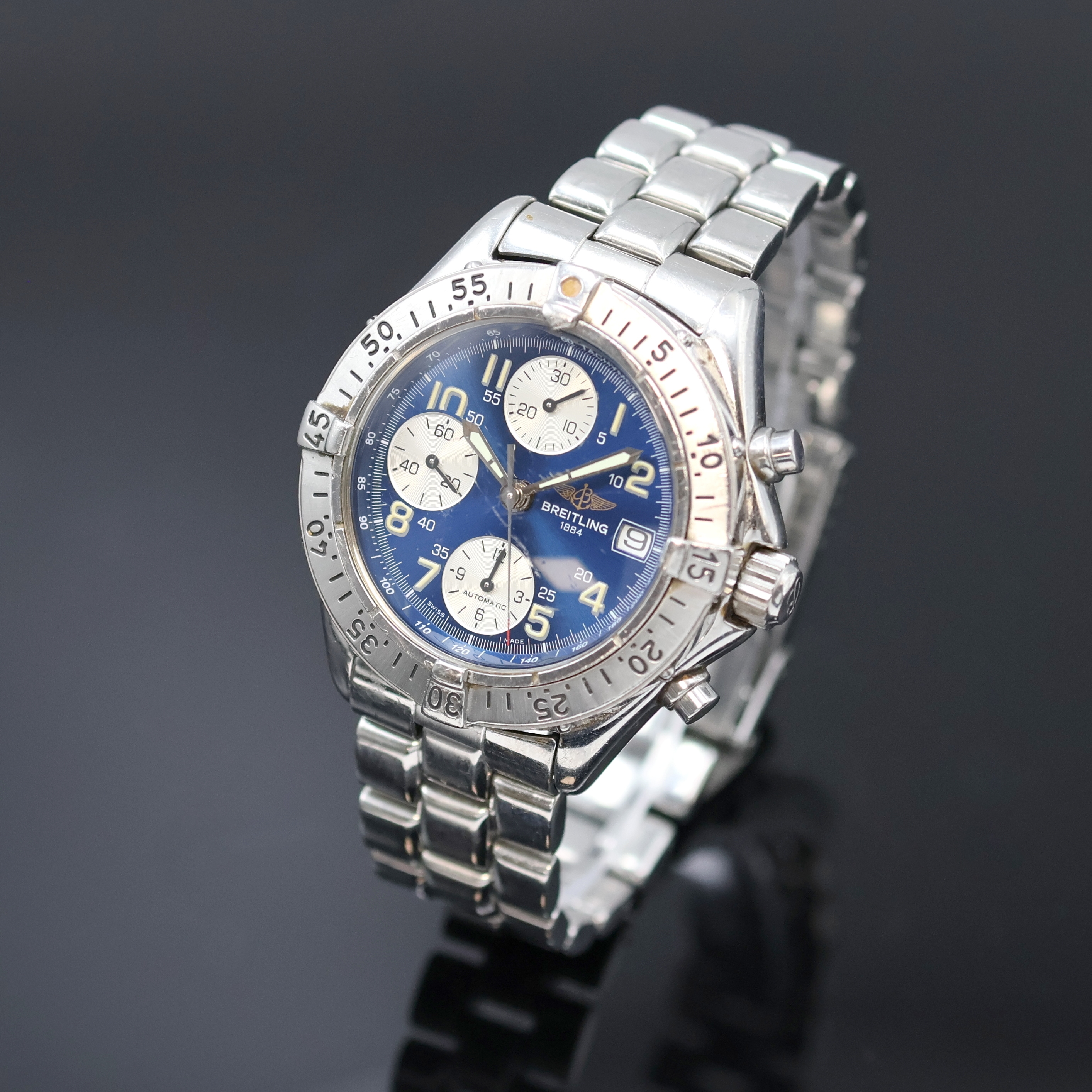 Breitling Colt Chronograph A13035.1 Stainless steel White 2000 
