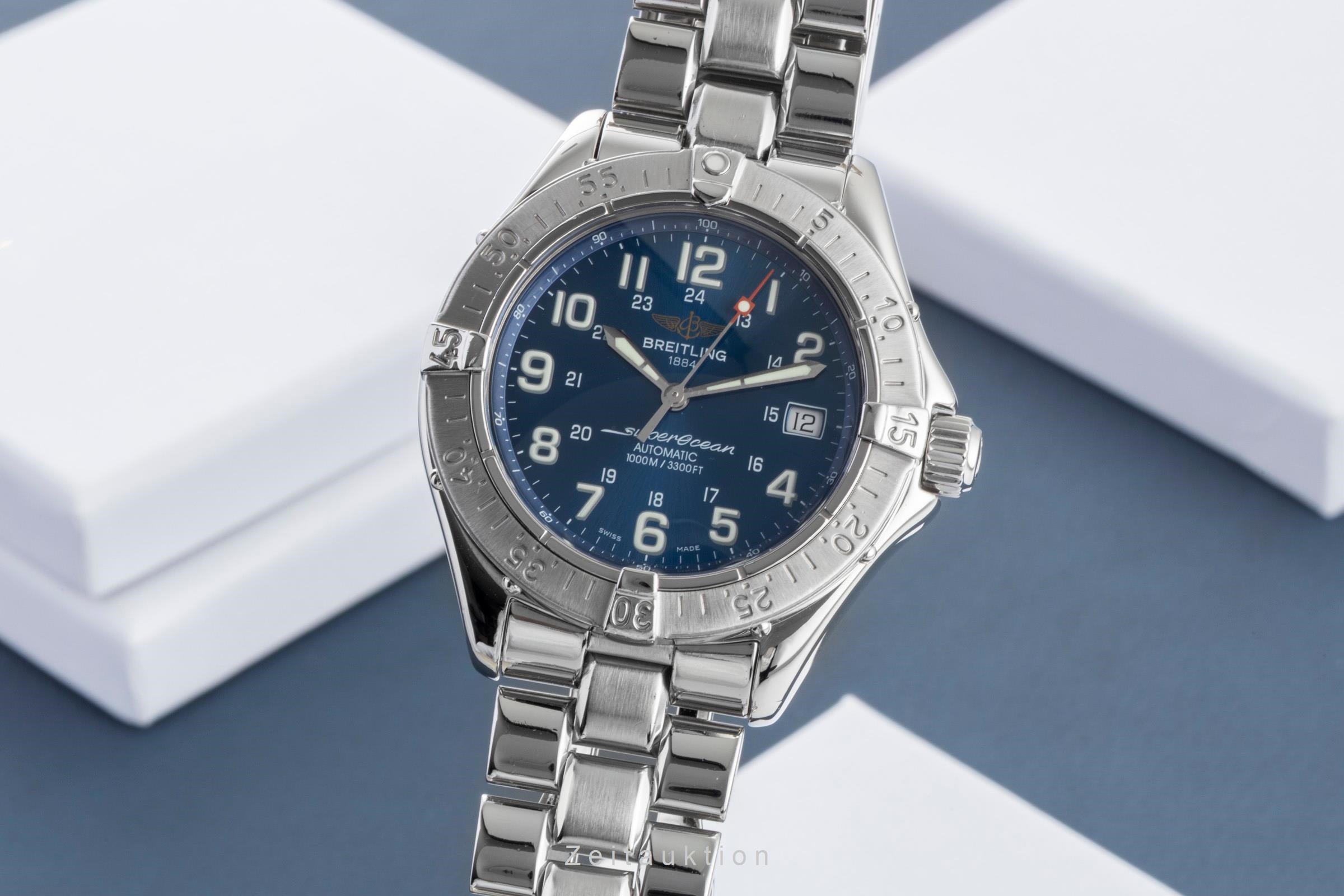 Breitling Superocean A17340 Stainless steel Black 2000 | Weekly