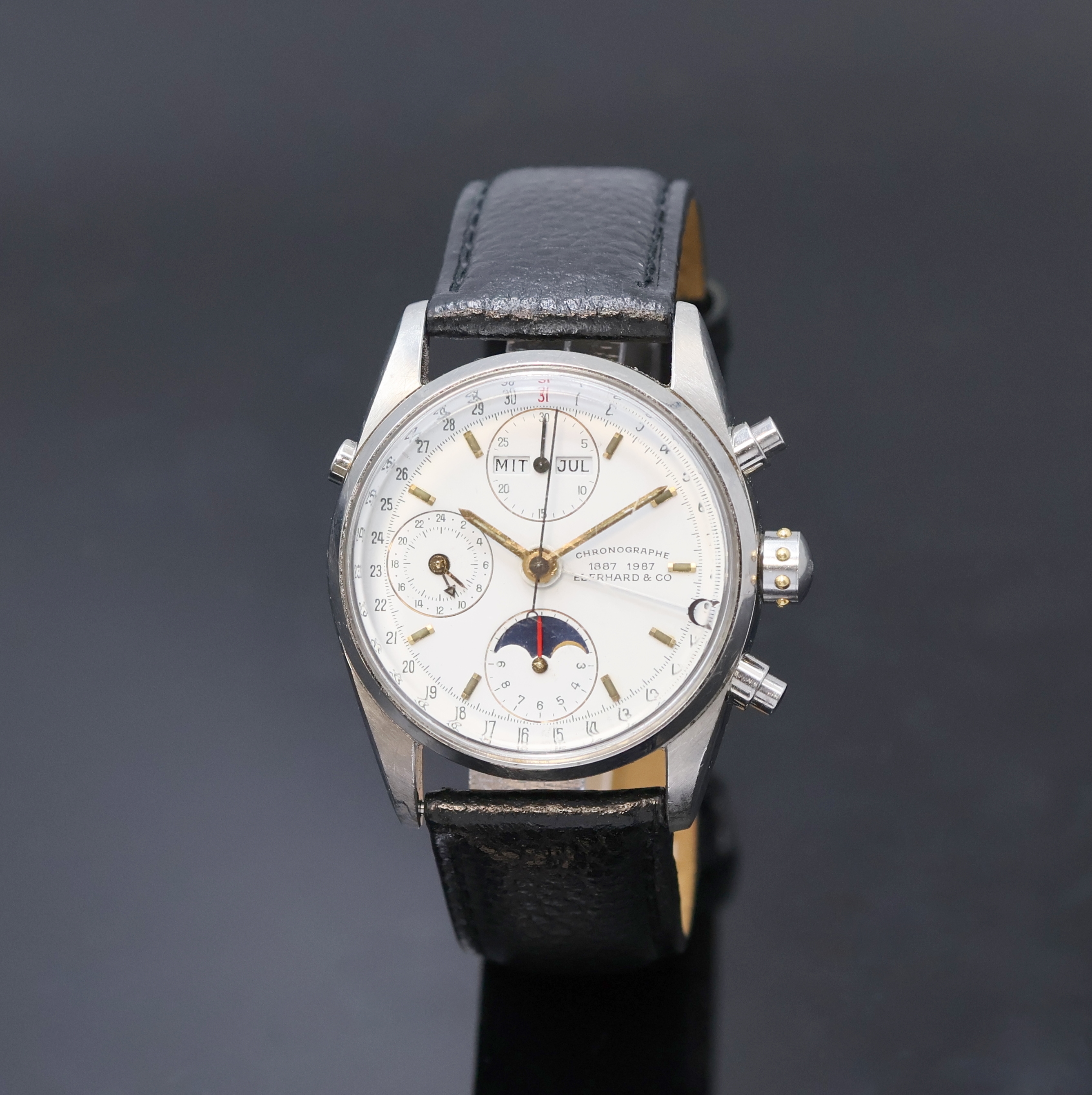 Eberhard & Co. Navy Master 31011/A Stainless steel Black 1990 