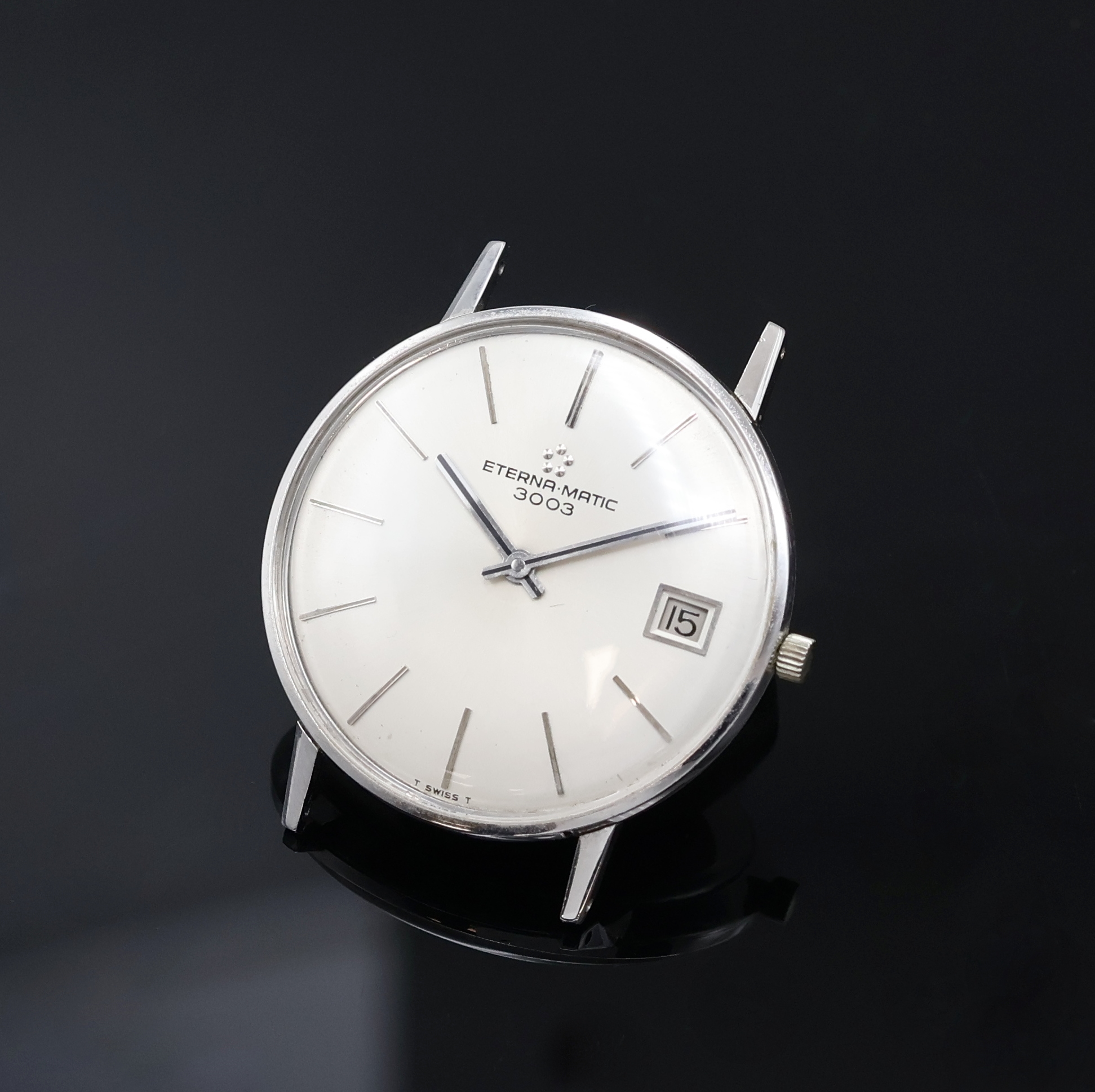 Eterna 0 Silver | Stainless steel Dial Eterna-Matic Centennaire