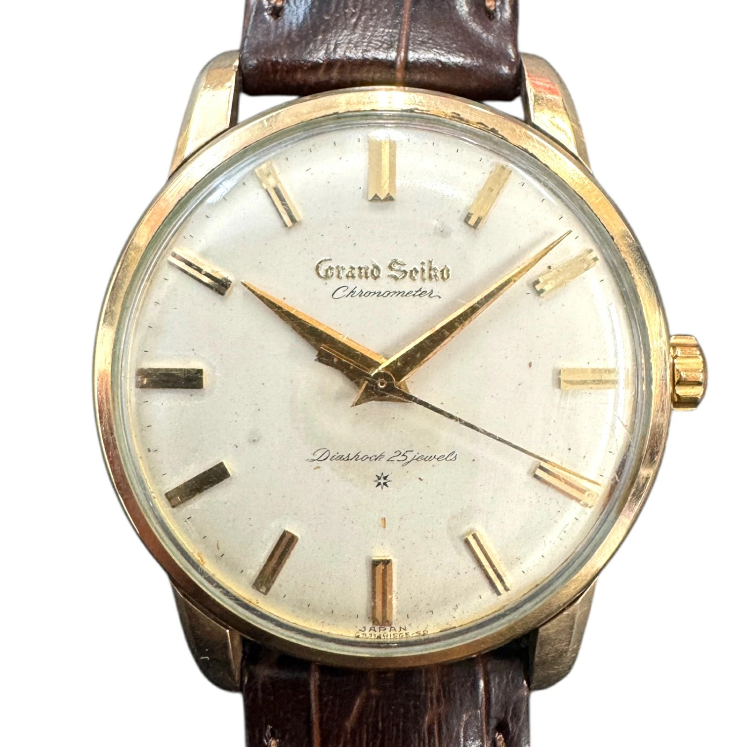 Grand Seiko J14070 Platinum Silver 1963 | Important Watches | Lot