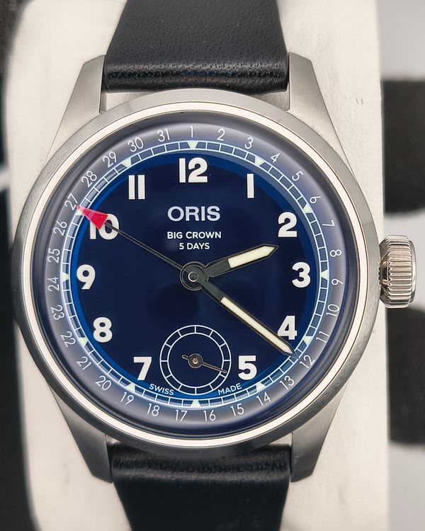 Oris Big Crown 01 733 7629 4063-Set LS Stainless steel Gray