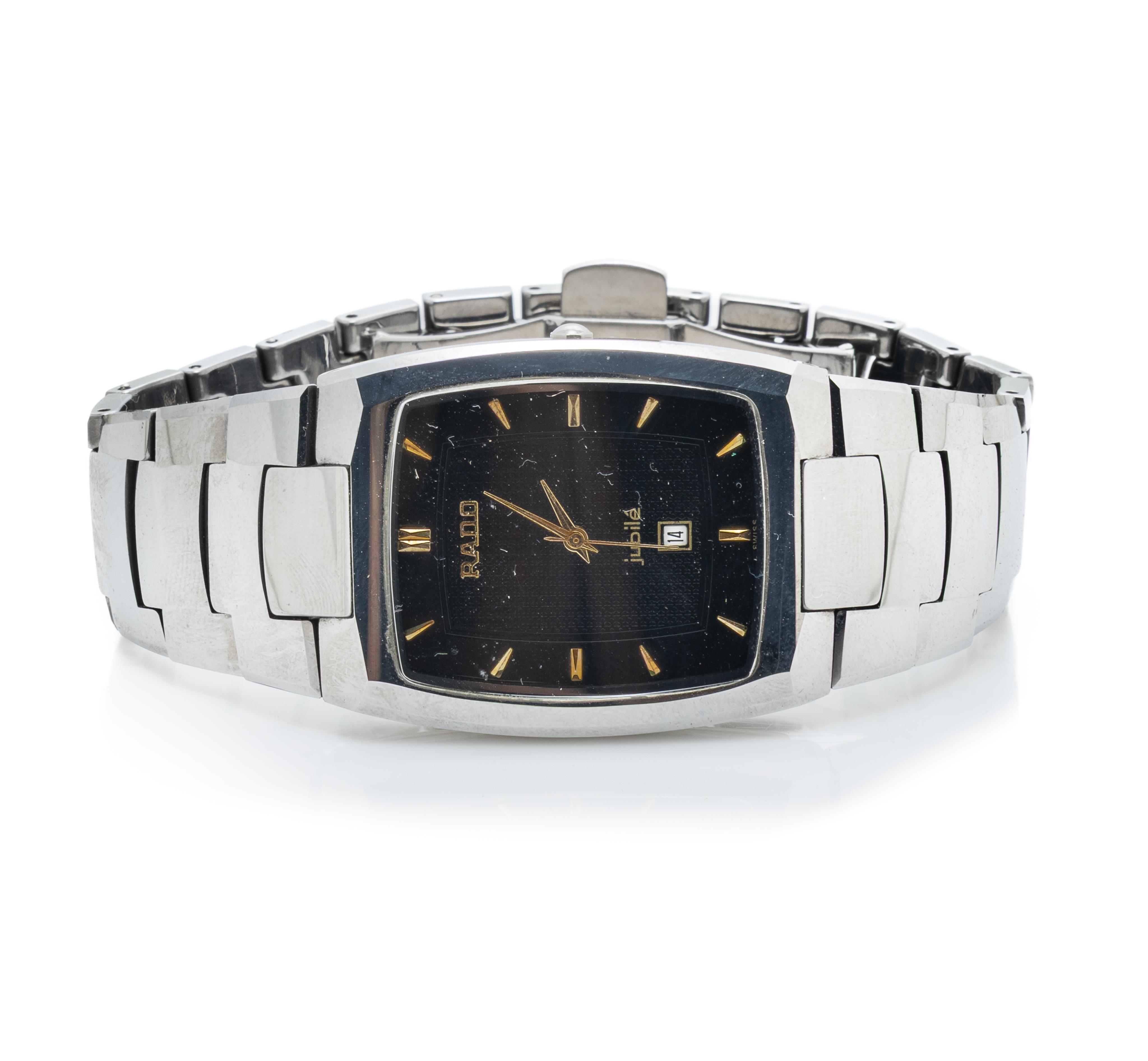 Rado Jubilé Ceramic and Stainless steel Black 1996 Austria