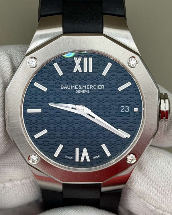 Baume & Mercier Riviera 5231 Stainless steel White | BIJOUX  display picture 2