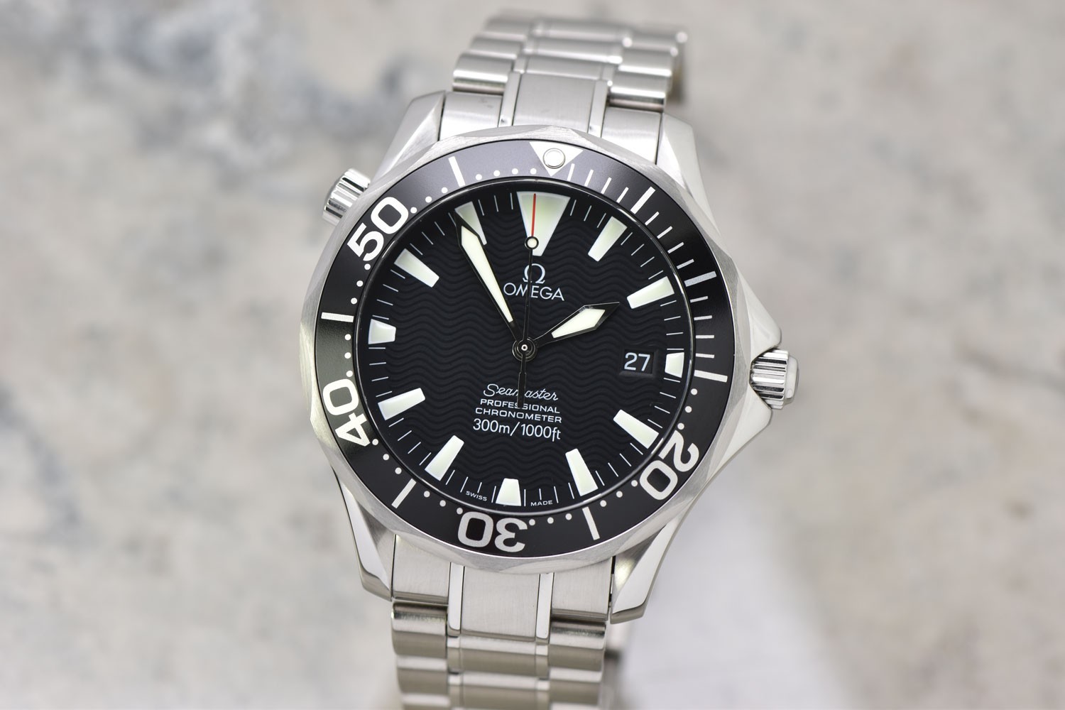 Omega Seamaster Diver 300M 2583.80 Stainless steel Blue Japan 