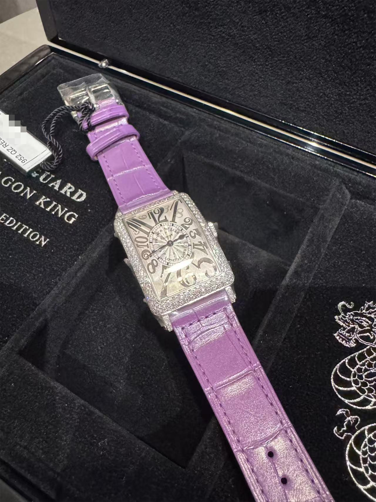 Franck Muller Infinity 3540 QZ A D4 CD Rose gold Paved 2010 United