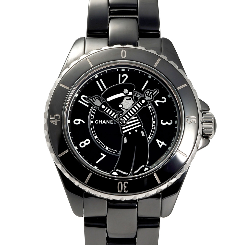 499 1030シャネル ボタン　2個 Chanel J12 H7609 Ceramic Black | Dealer | EveryWatch