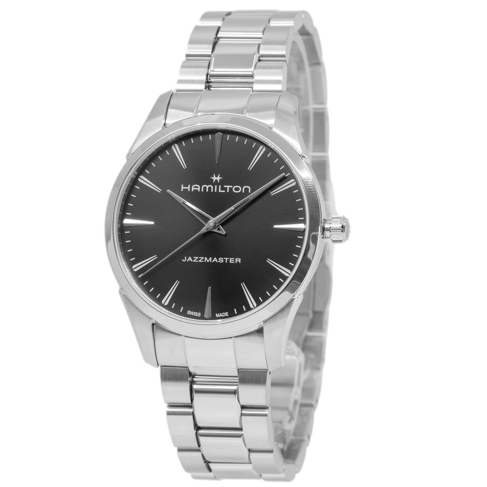 Hamilton クォーツ 腕時計 シルバー文字盤 Hamilton Mechanical 000095 Stainless steel Black Japan | Dealer