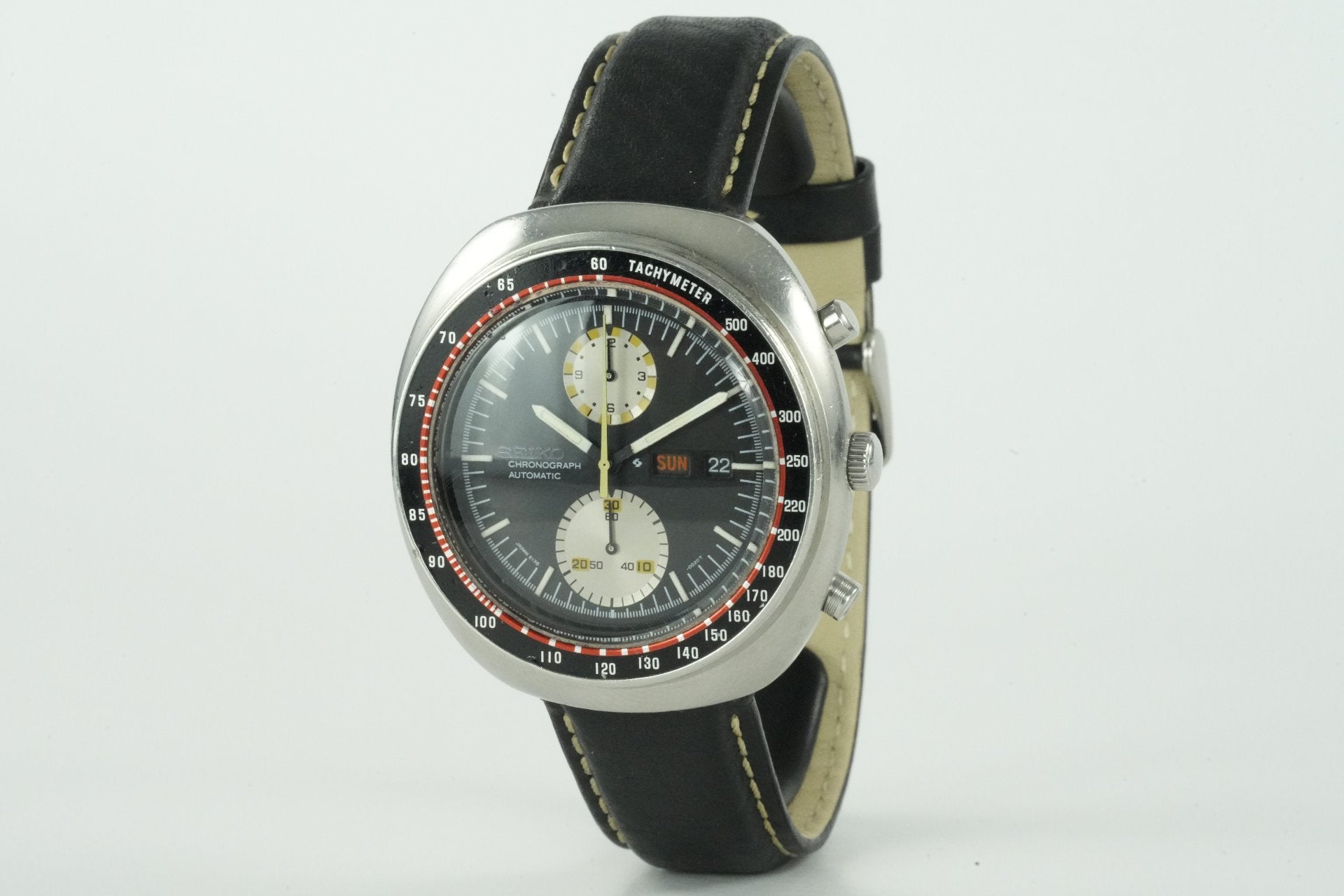 Seiko Chronograph 6138-0011 Stainless steel Black 1972 | Dealer