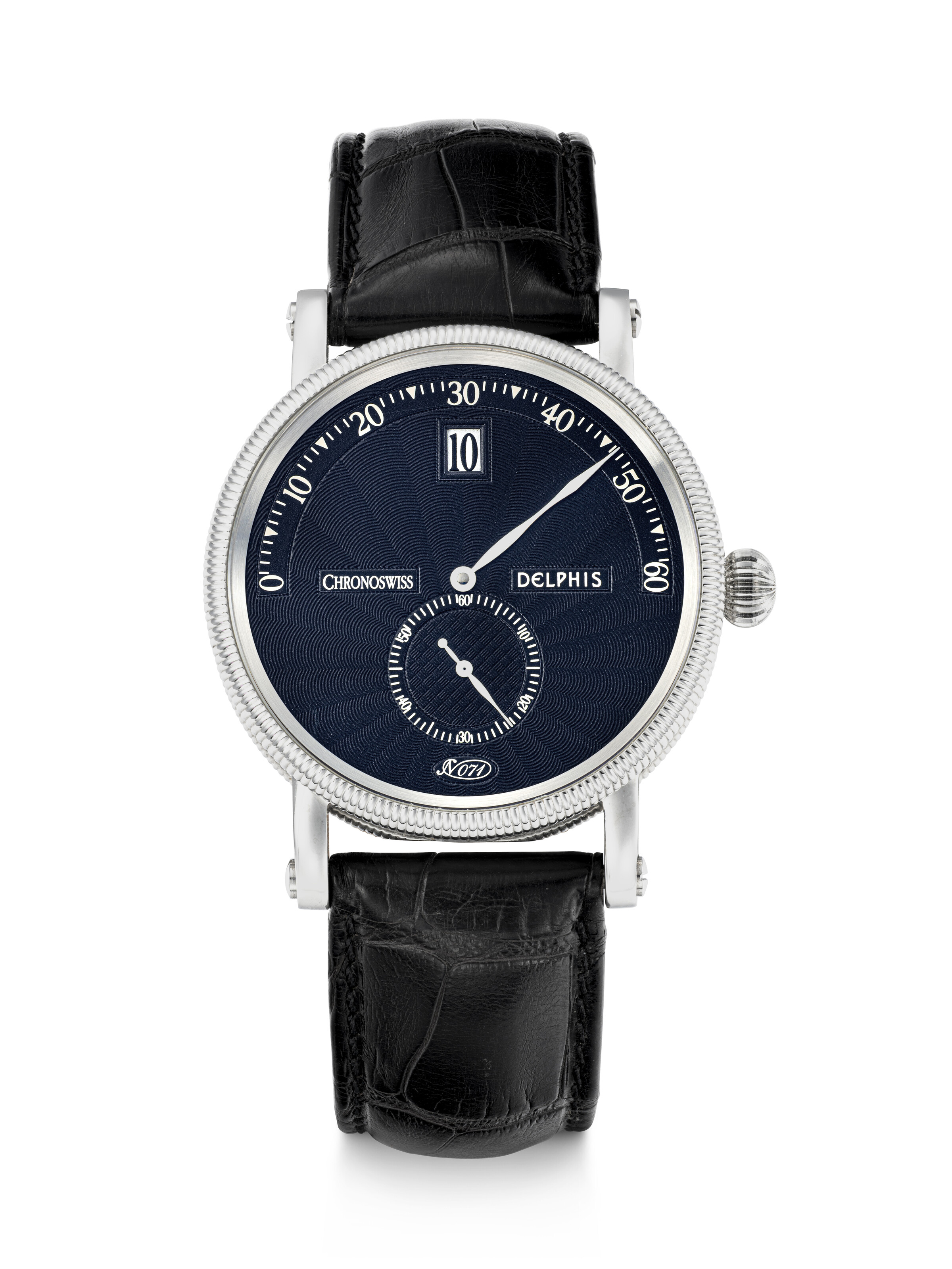 Chronoswiss Delphis CH 1421 R Rose gold Silver 1998 | Dealer