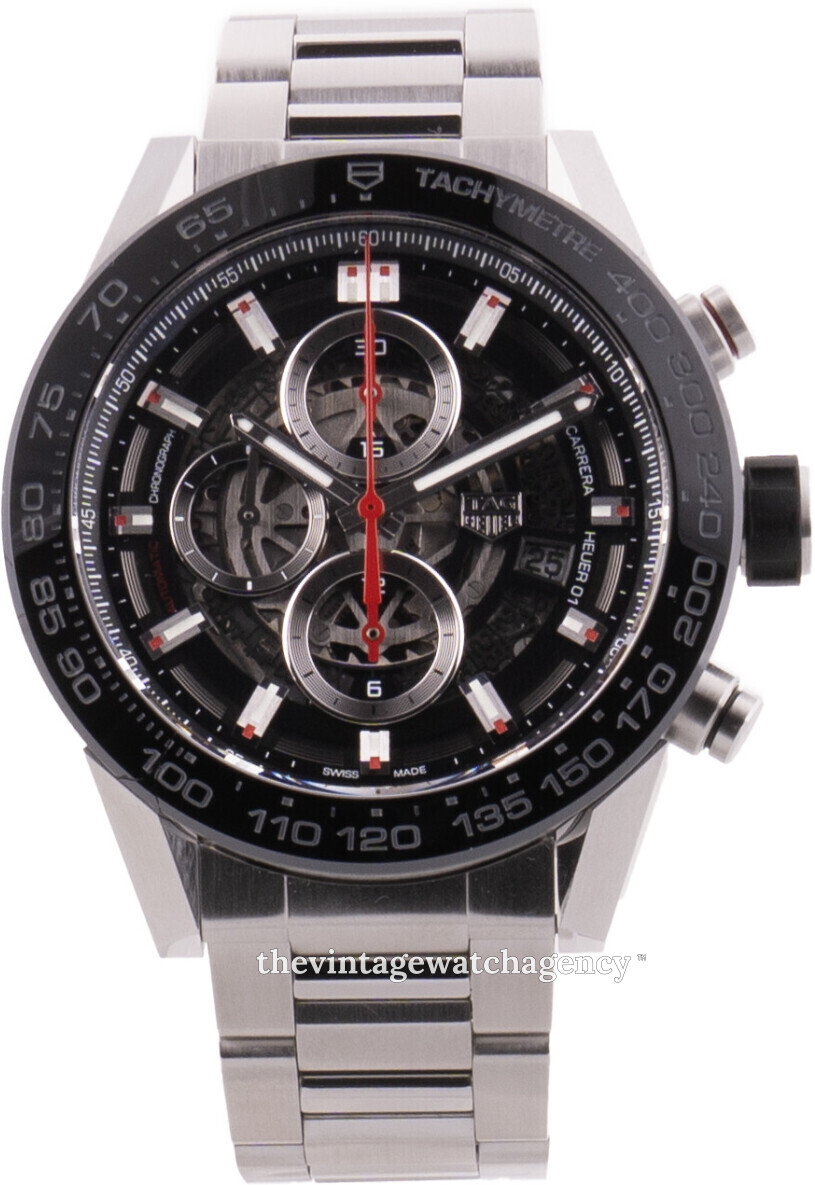 TAG Heuer Carrera Calibre 1887 CAR2C12-0 Stainless steel Gray