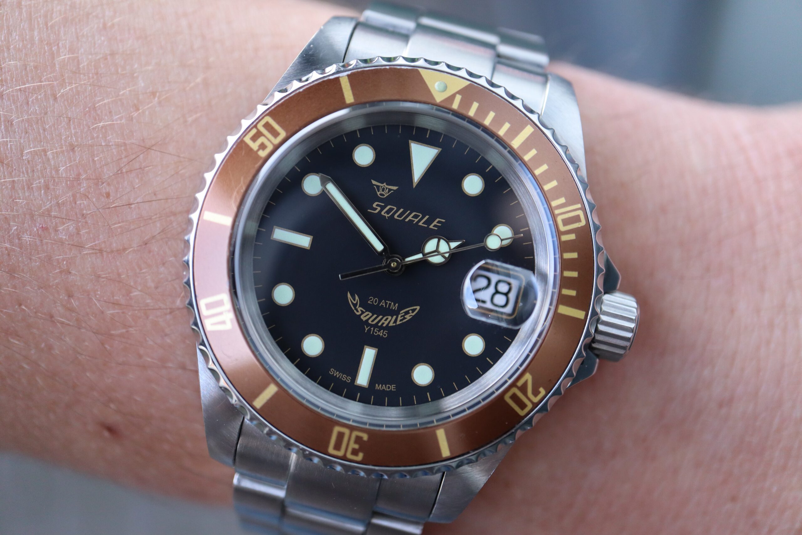 Squale 1545 Heritage 1545 Stainless steel Black Netherlands 