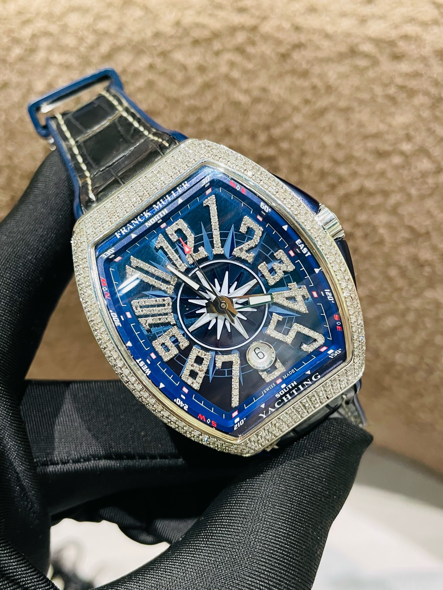 Franck Muller Color Dreams 902 QZ Stainless steel Silver Japan 