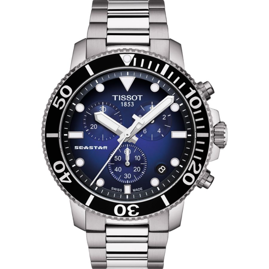 Tissot Seastar 43 / 44558 Stainless steel Silver | Dealer | EveryWatch