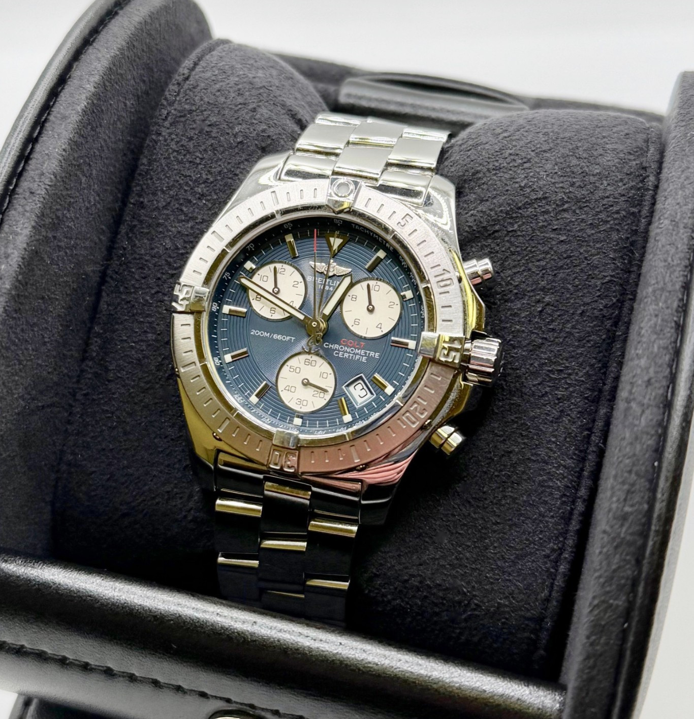 Breitling Colt 青文字盤 ステンレス Breitling Colt A73380 Stainless steel Blue | Dealer | EveryWatch