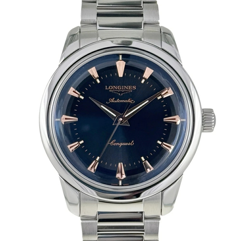 Longines Conquest 1577 1 636 Yellow gold Silver 1970 | Dealer