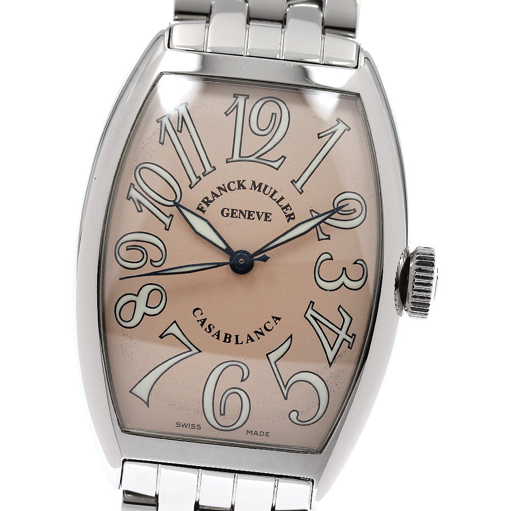 Franck Muller Cintrée Curvex Crazy Hours 5850 Rose gold Silver