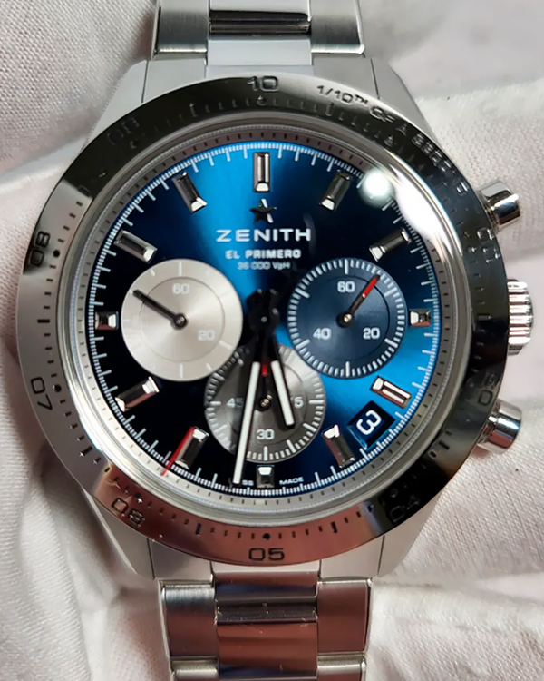Zenith Chronomaster 03.3114.3600/51.M3100 Stainless steel Blue