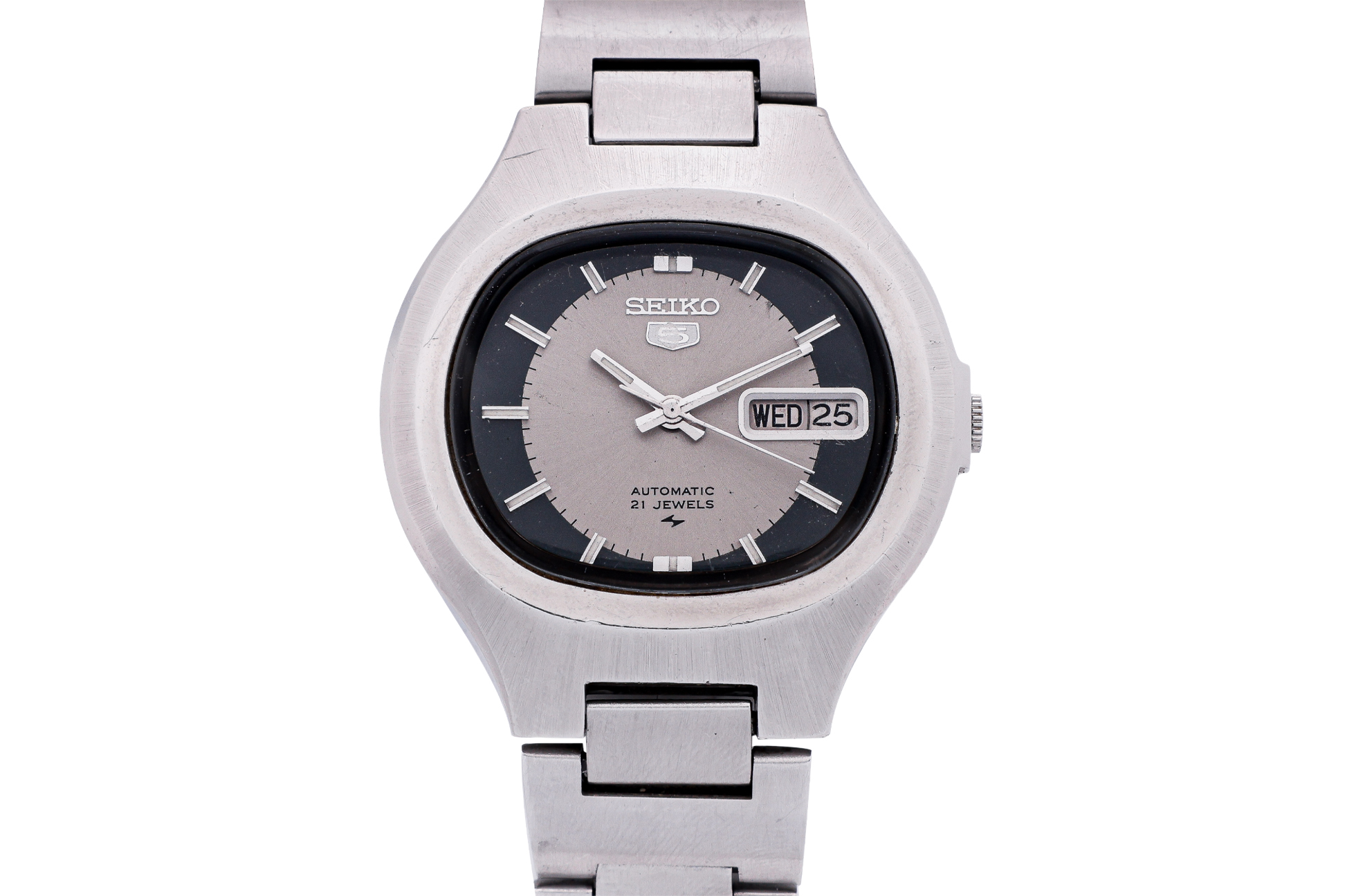 Seiko Seiko 5 SNXZ16 Stainless steel Black 1997 Indonesia | Dealer
