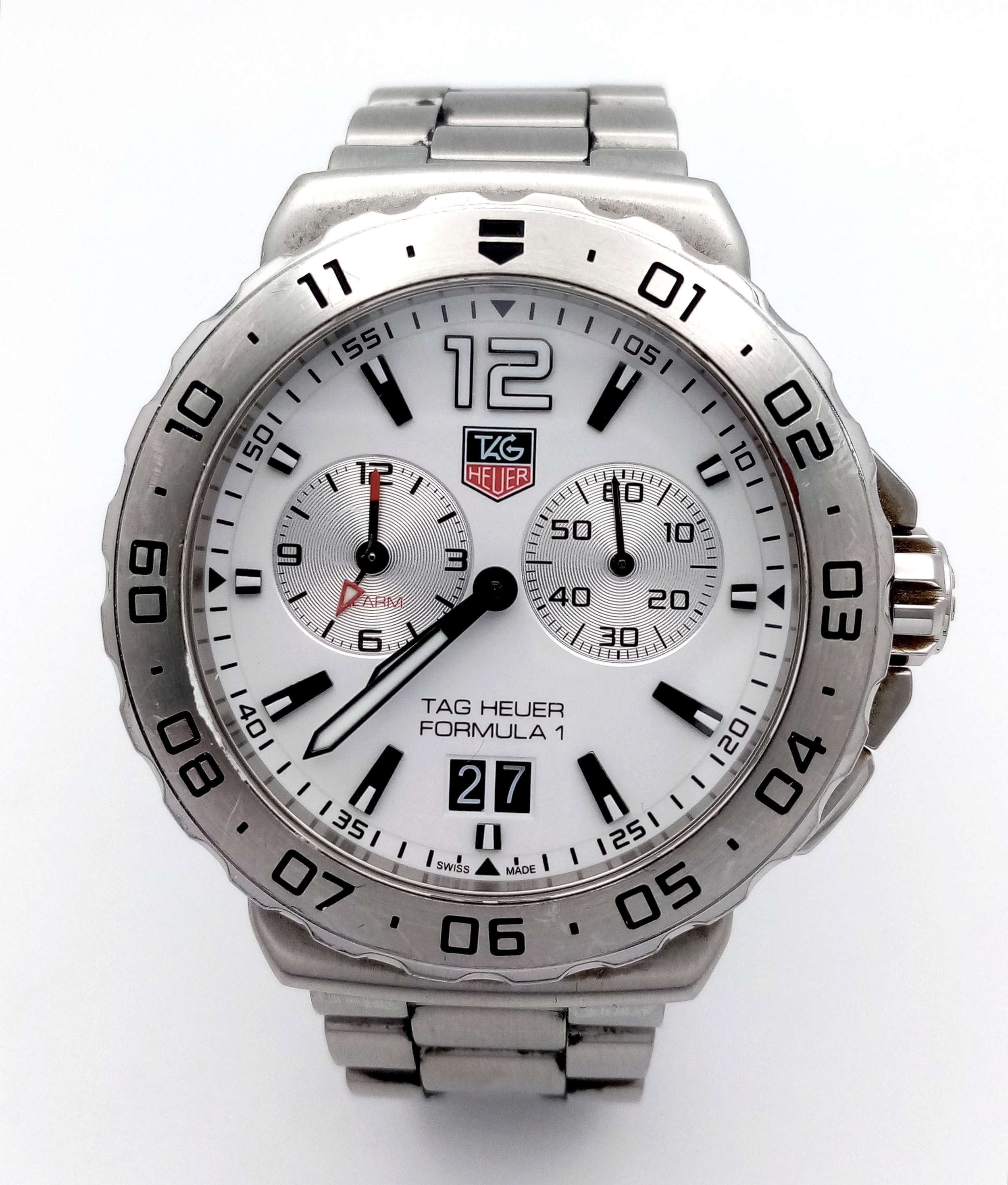 TAG Heuer Formula 1 WA1218 Stainless steel White 1999 | Dealer