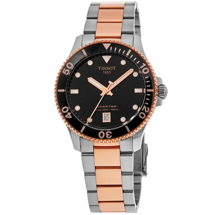 Tissot Seastar 1000 T120.407.37.051.01 Rose gold and Stainless