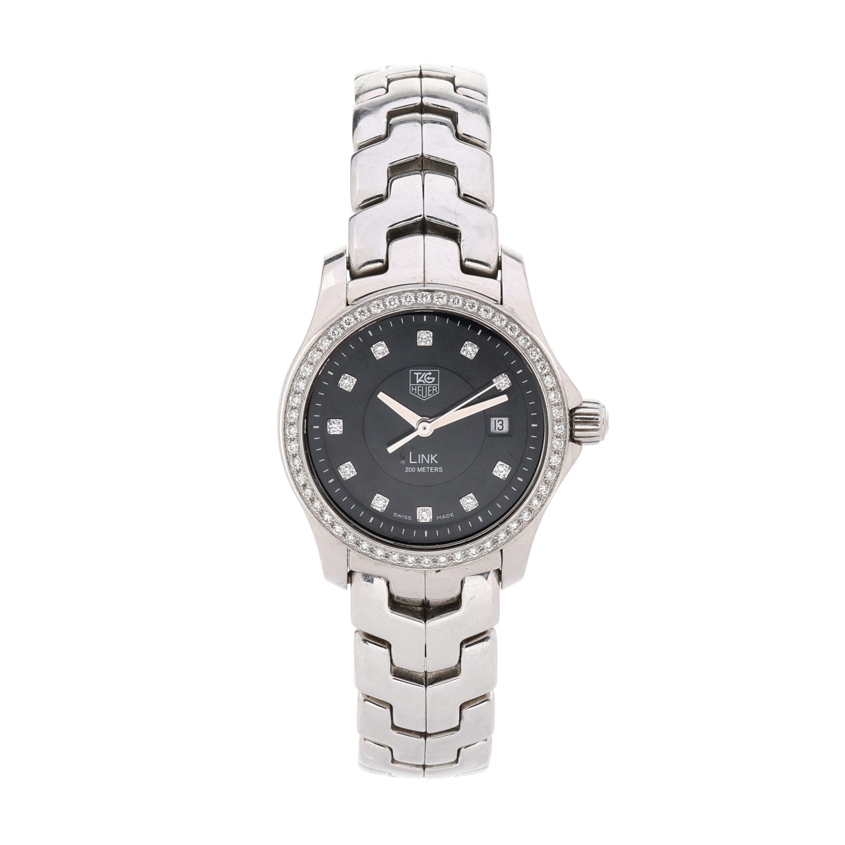 TAG Heuer Link Stainless steel White 2003 | Watches and Luxury