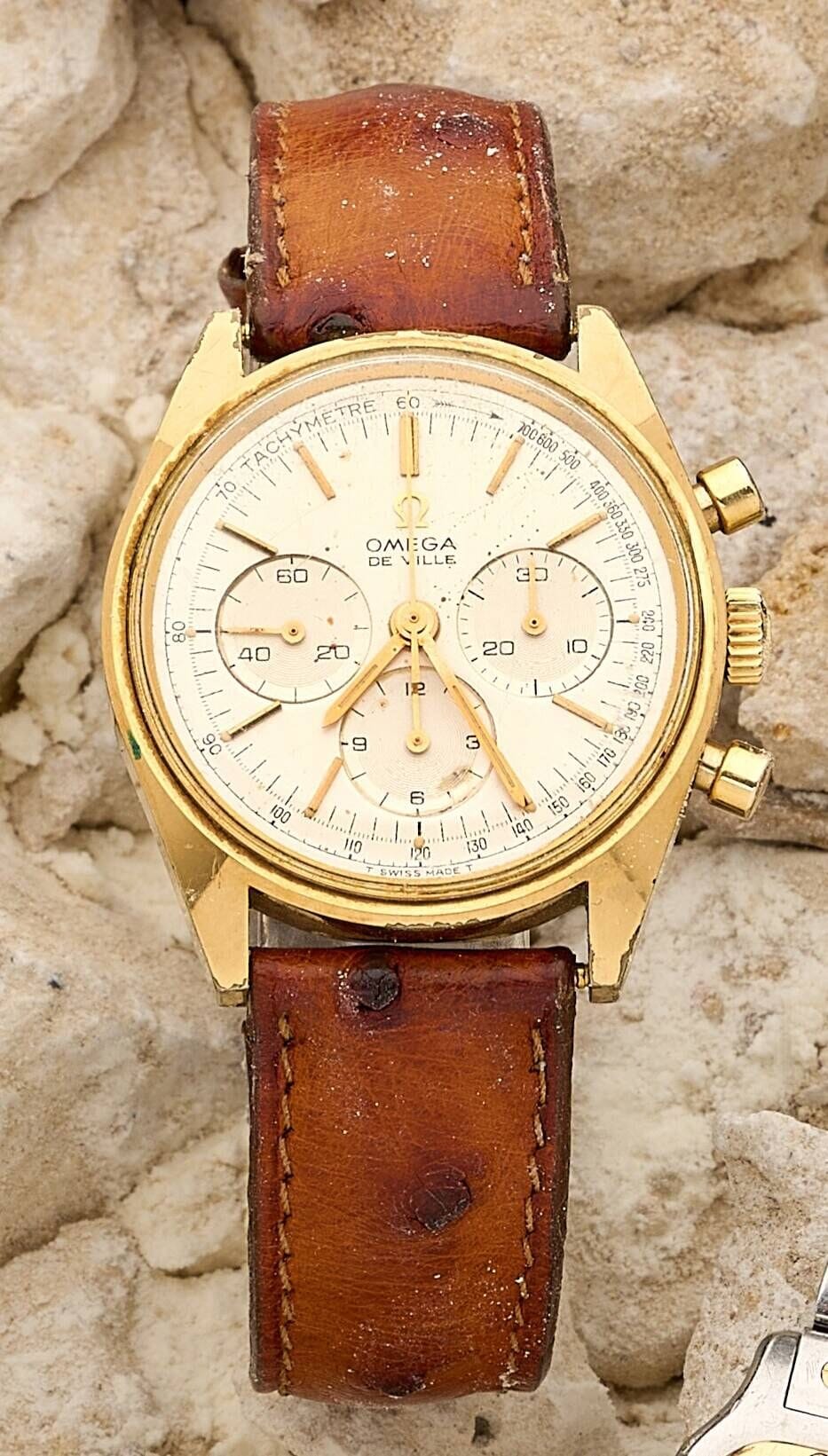 OMEGA De Ville クォーツ ゴールド Omega De Ville 196.0145 / 396.0876 Gold-plated Champagne | Watches