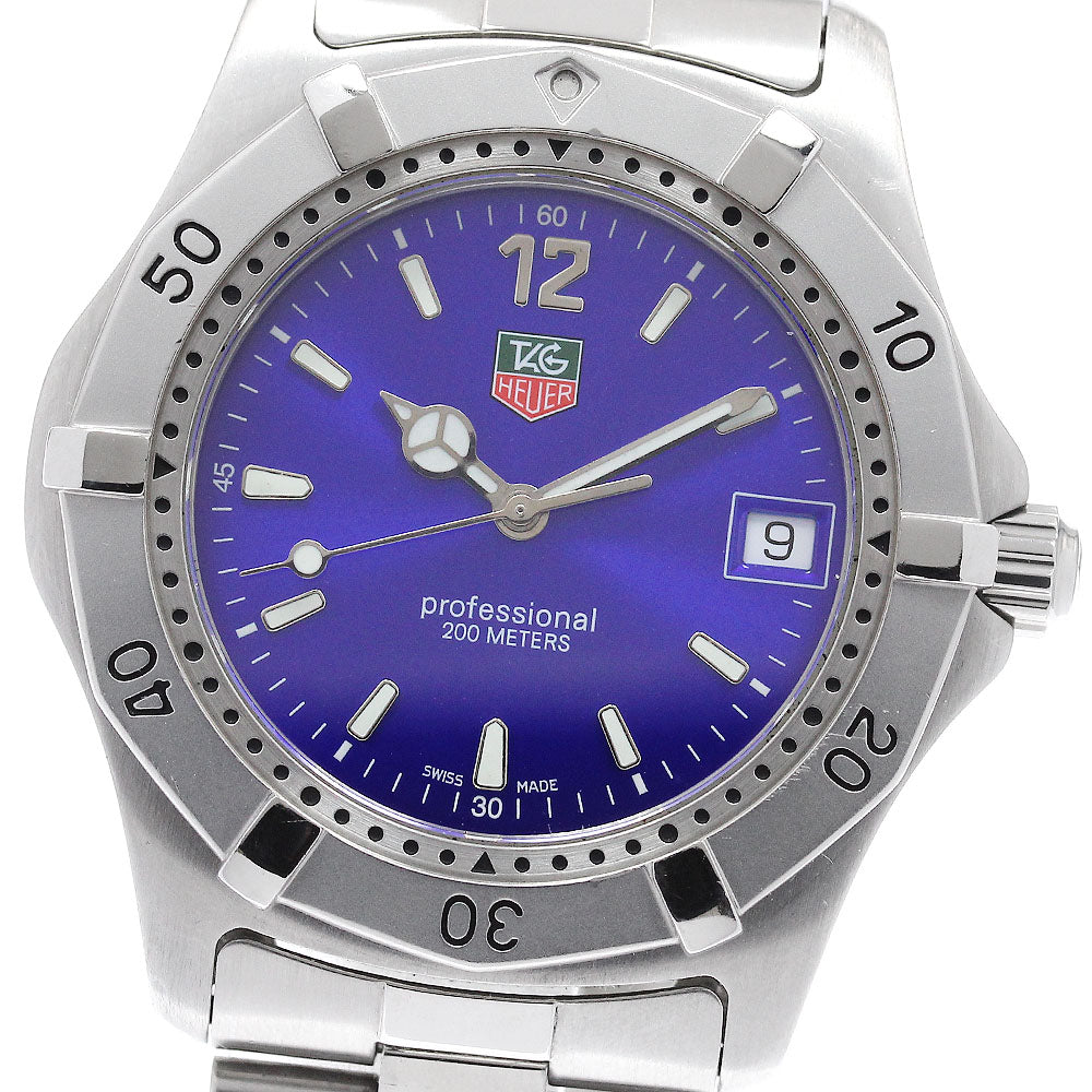 TAG Heuer Professional 200M 929.213G-2 Stainless steel Black 1990
