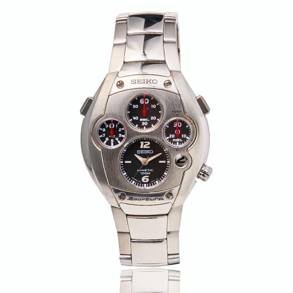 Seiko Stainless steel Black and Gray | James Bond 007 | Lot 1082