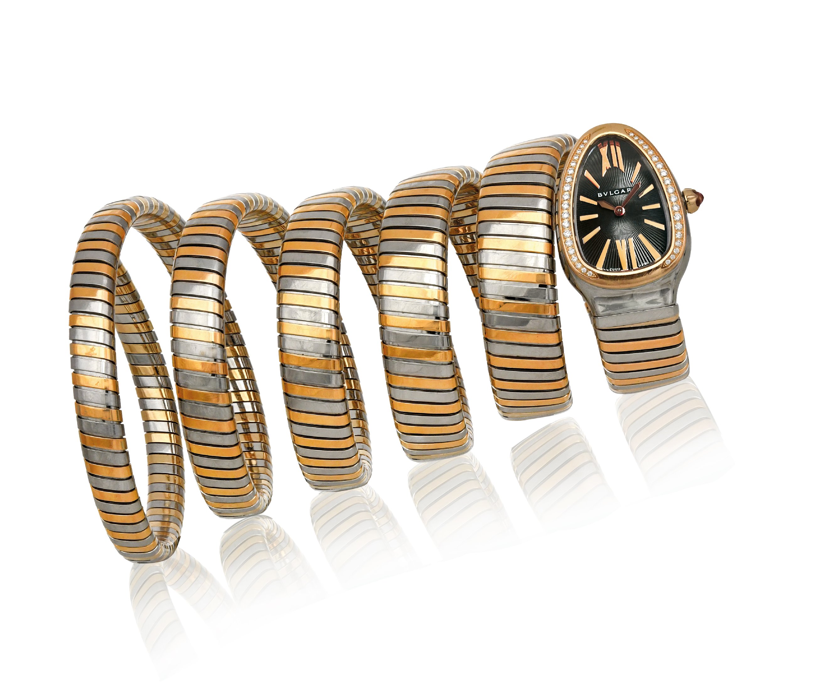 Jiyong12点 BVLGARI Serpenti Tubogas 103822(SP35SPG) Rose gold and Stainless