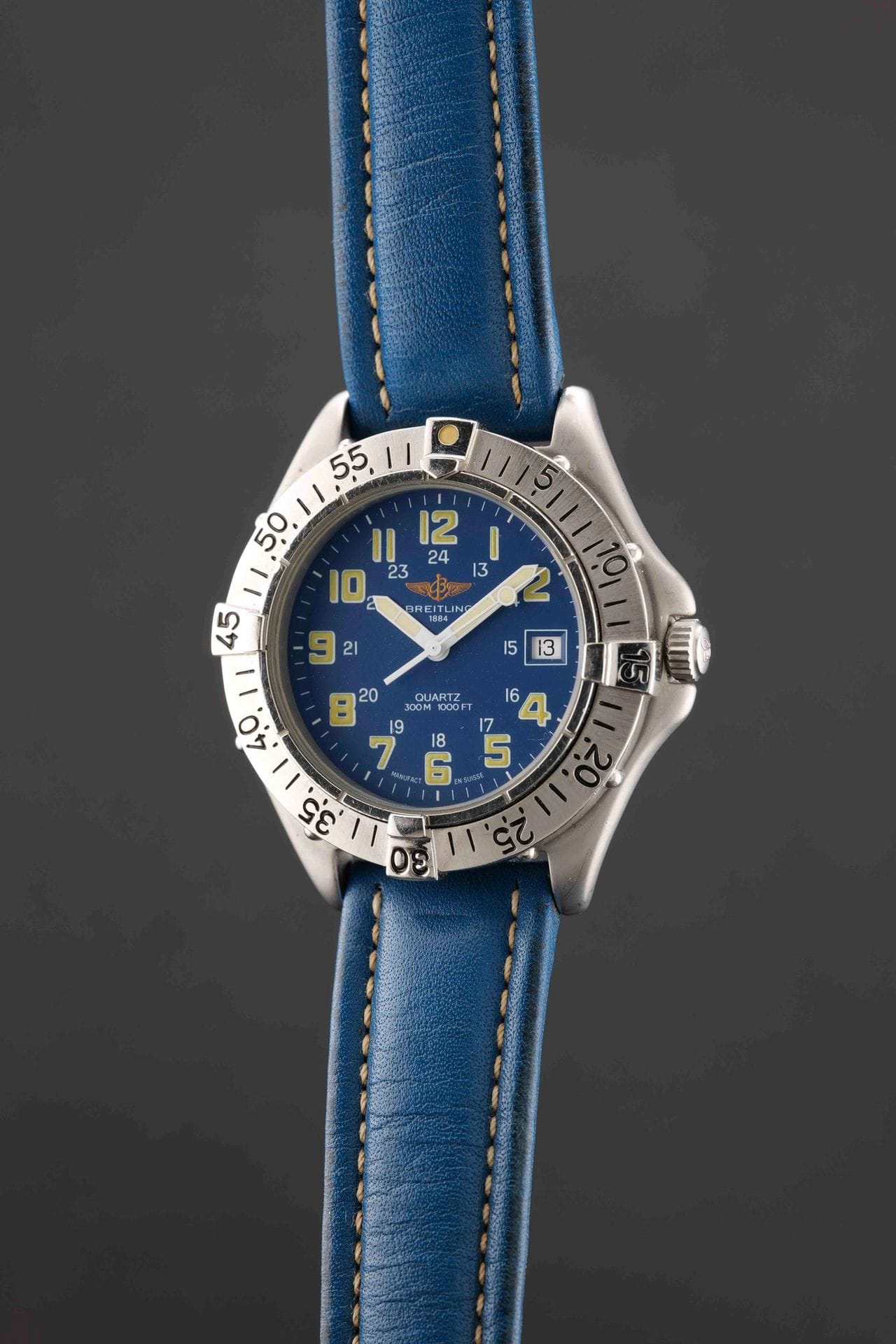 GWスーパーセール特価　10日まで　Breitling 　コルト　A57035 Breitling Colt A57035 Stainless steel Blue Japan | Dealer | EveryWatch