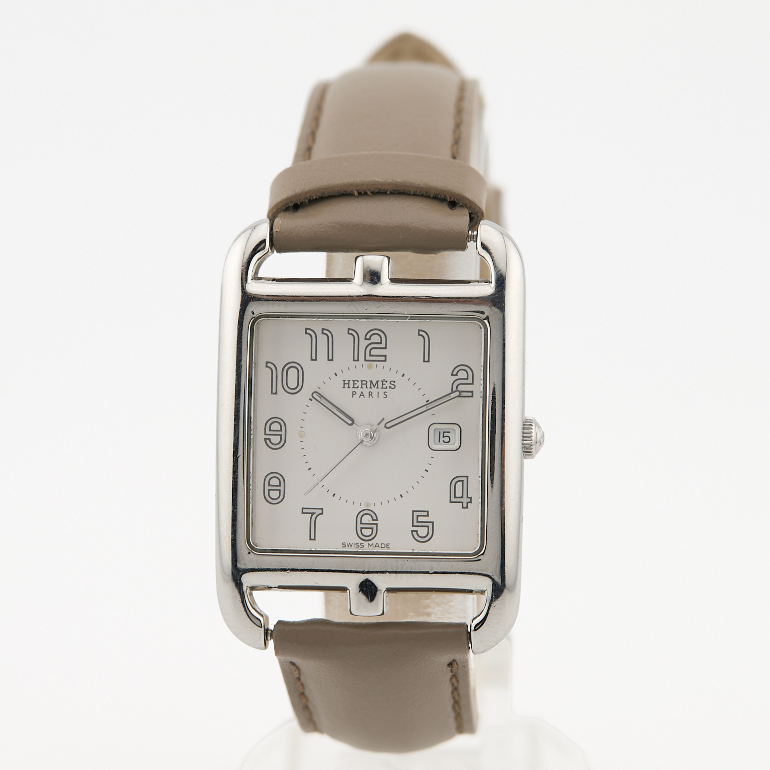 Hermès Cape Cod CC1.190.213 White gold White 2001 Japan | Dealer 