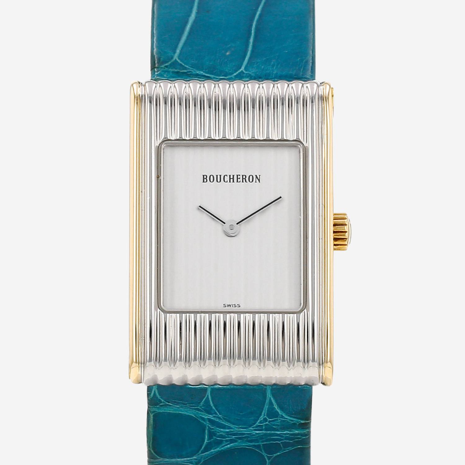 Boucheron Mec WA006202 Stainless steel Black Japan | Dealer