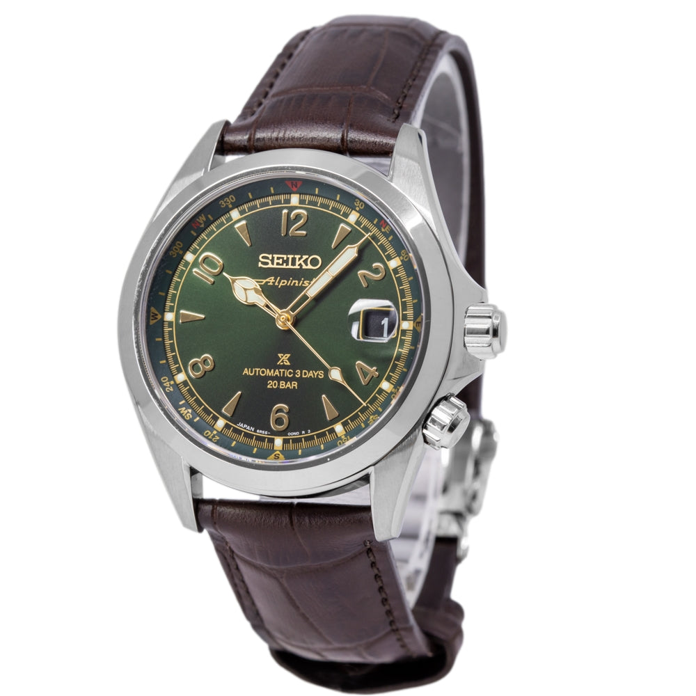 Seiko Alpinist SBP489J1 Stainless steel Red United States | Dealer
