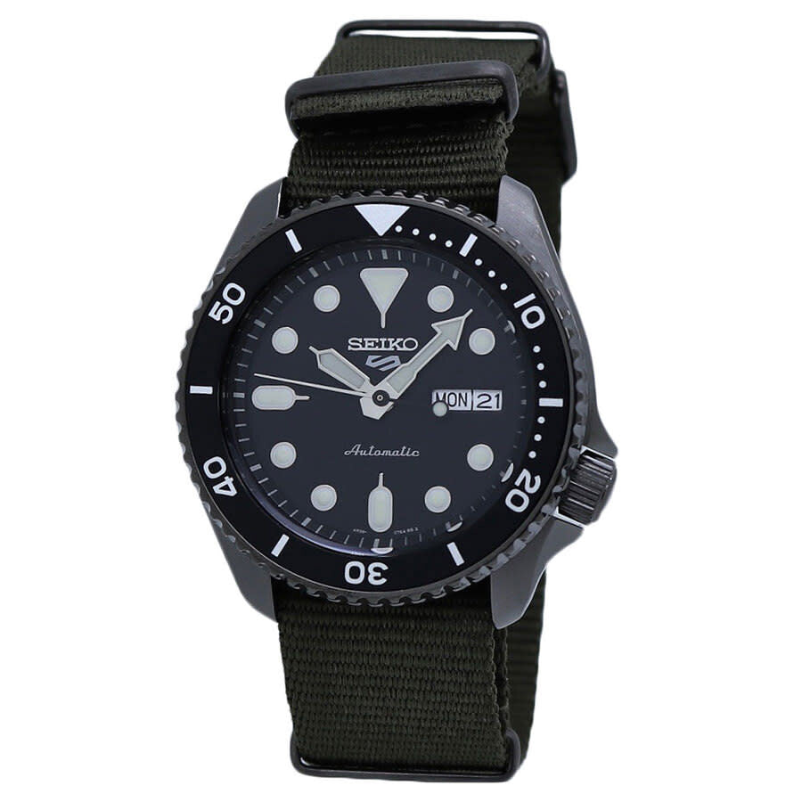 Seiko Seiko 5 SNXZ16 Stainless steel Black 1997 Indonesia | Dealer