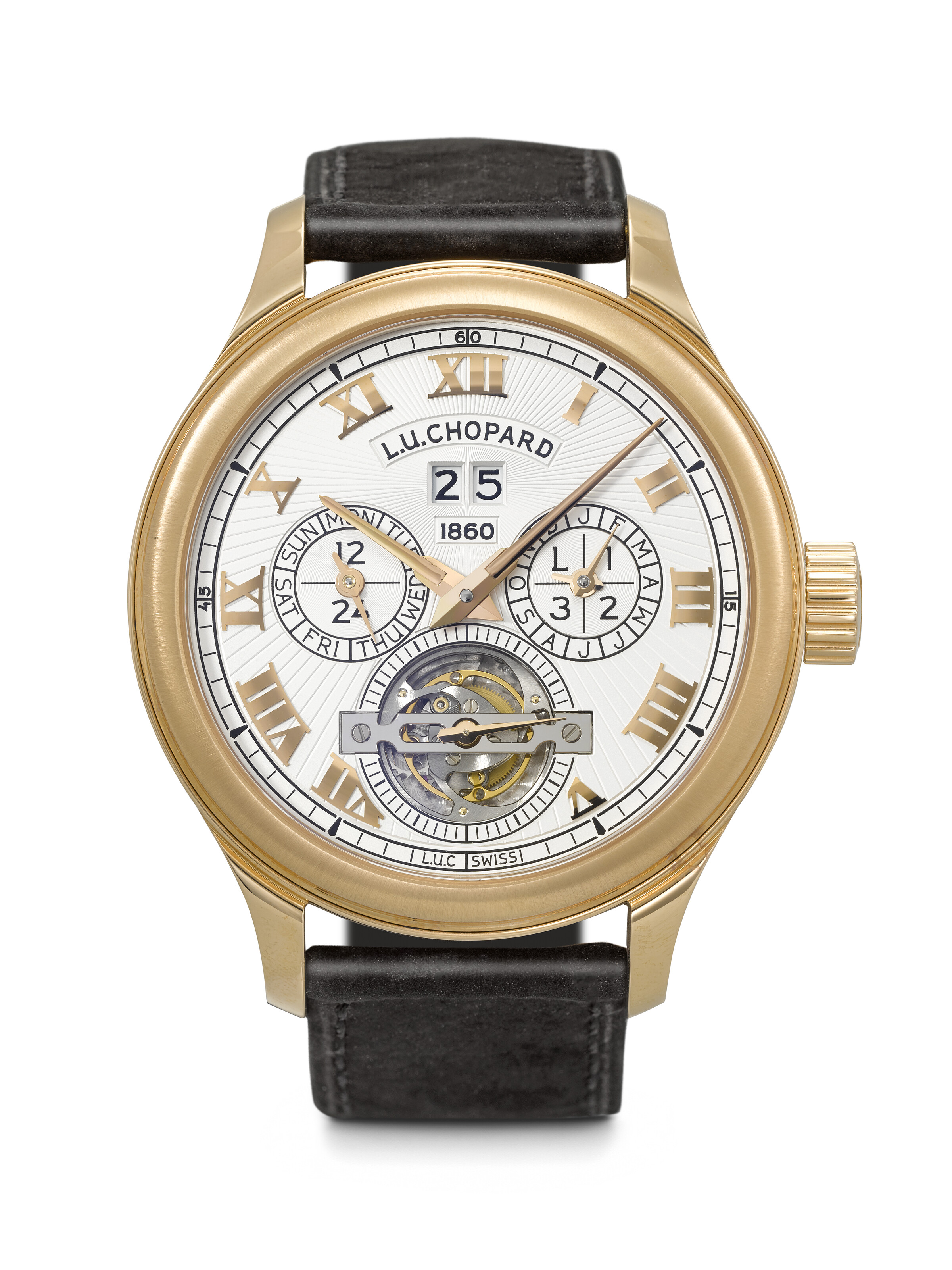 れーか Chopard L.U.C 161896-5003 Rose gold Gray | Dealer | EveryWatch