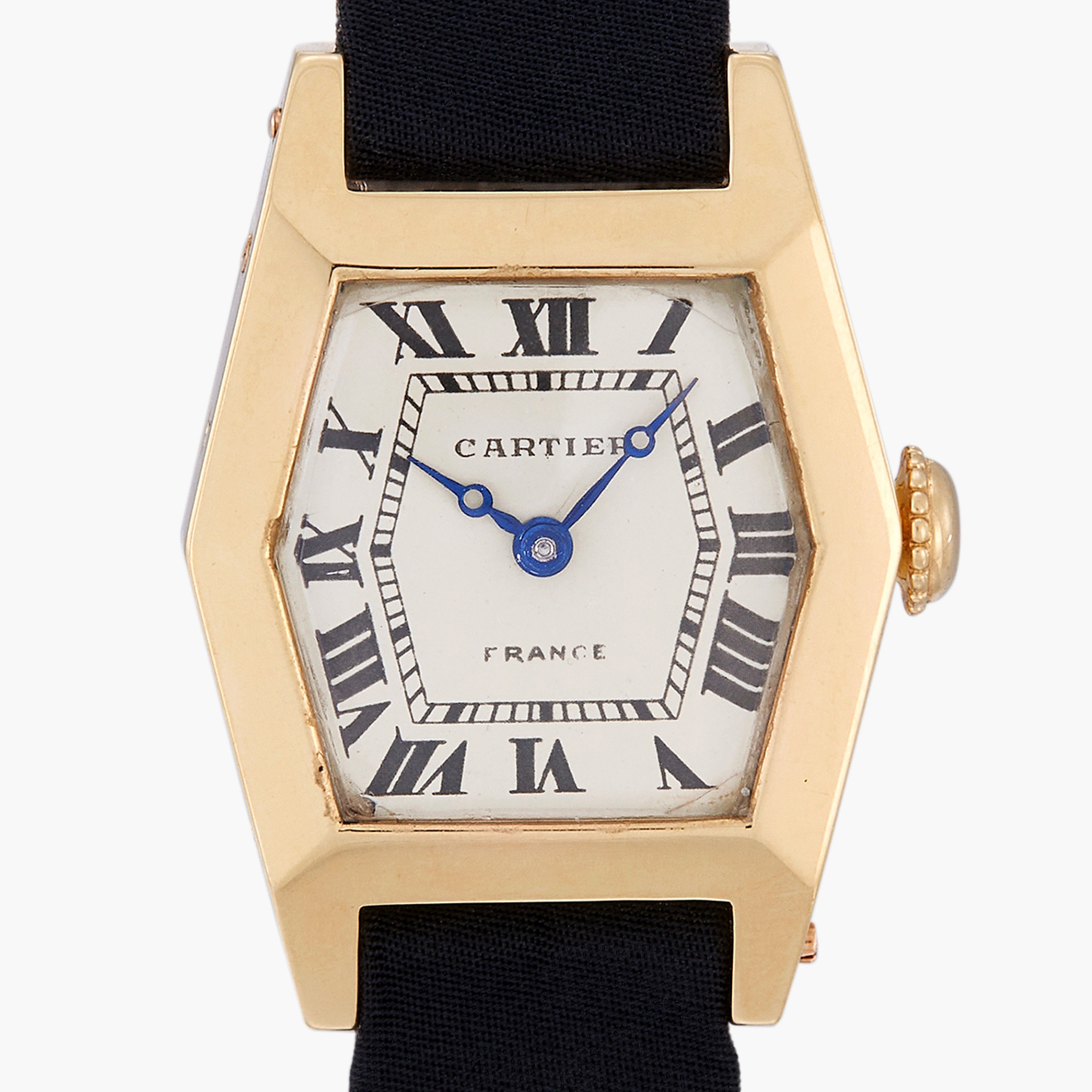 洋楽 DAIKITSUNETATHEFIRSTSUITE FOR CARTIER Cartier 18k yellow gold Cream 1947 Switzerland | Important Watches