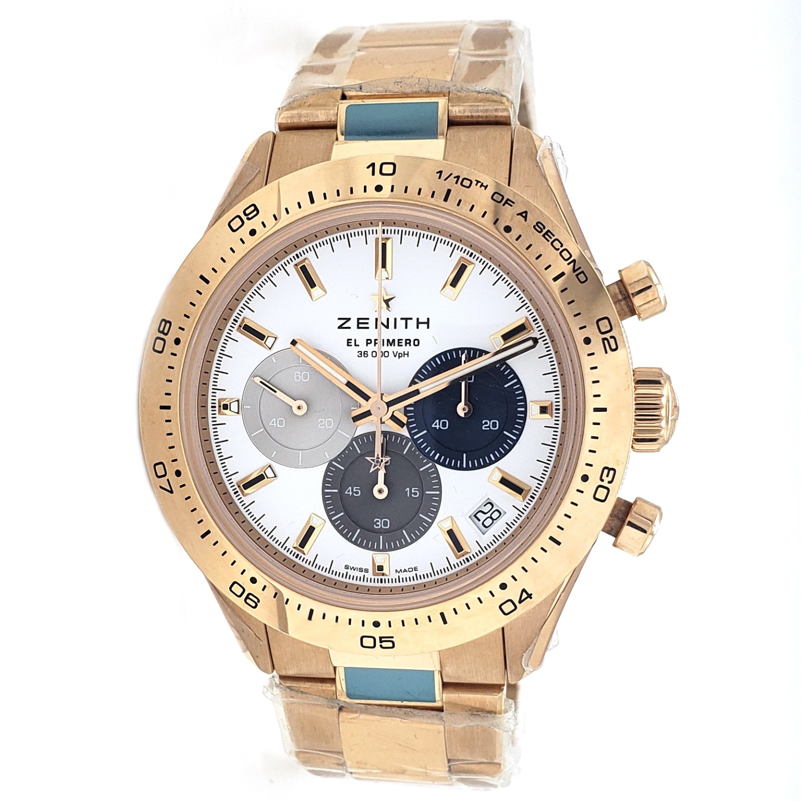 Zenith Chronomaster Sport 18.3101.3600/69.M3100 Rose gold Silver