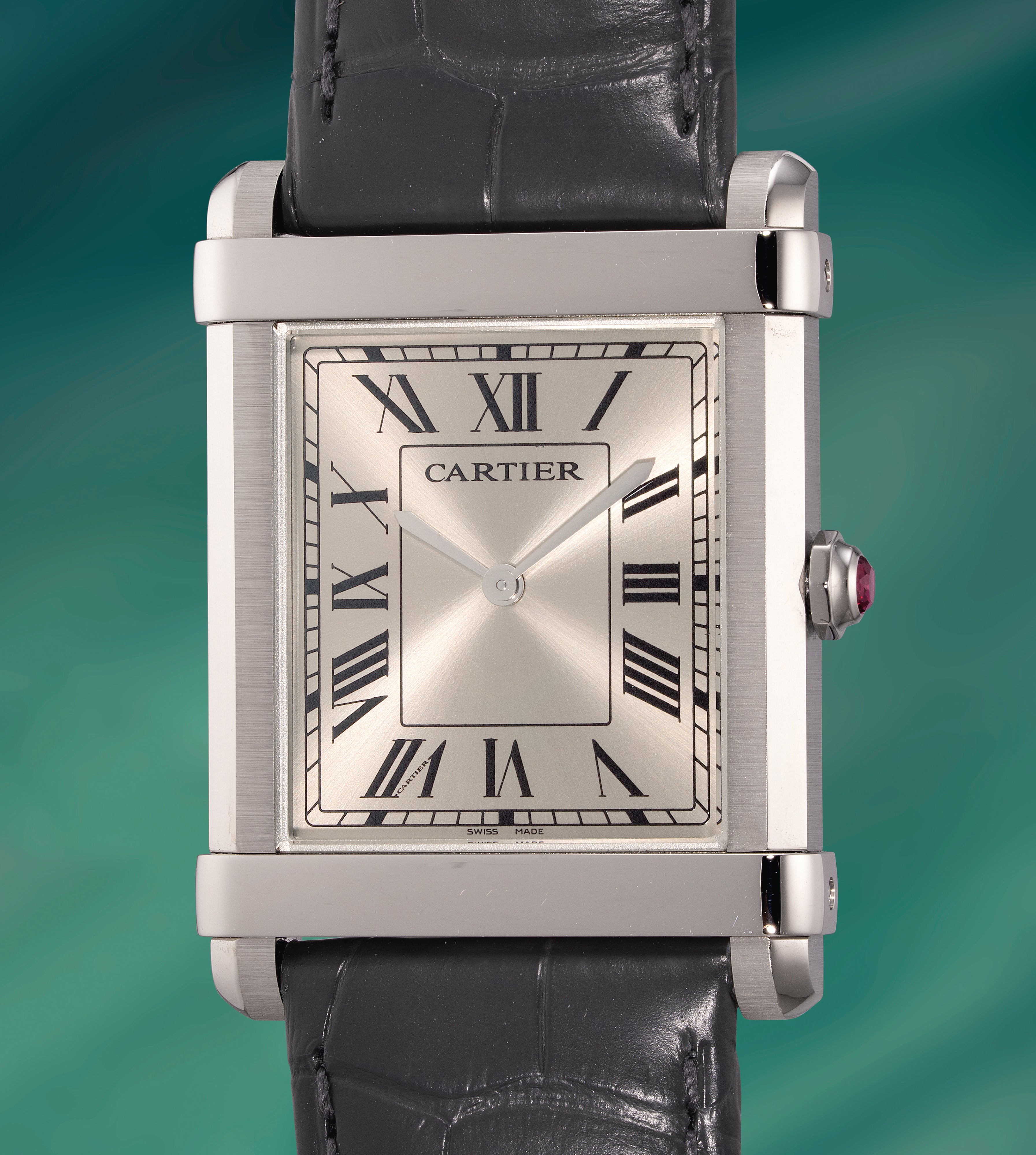 Cartier Tank Must W1017354 Silver and Gold-plated White Japan 